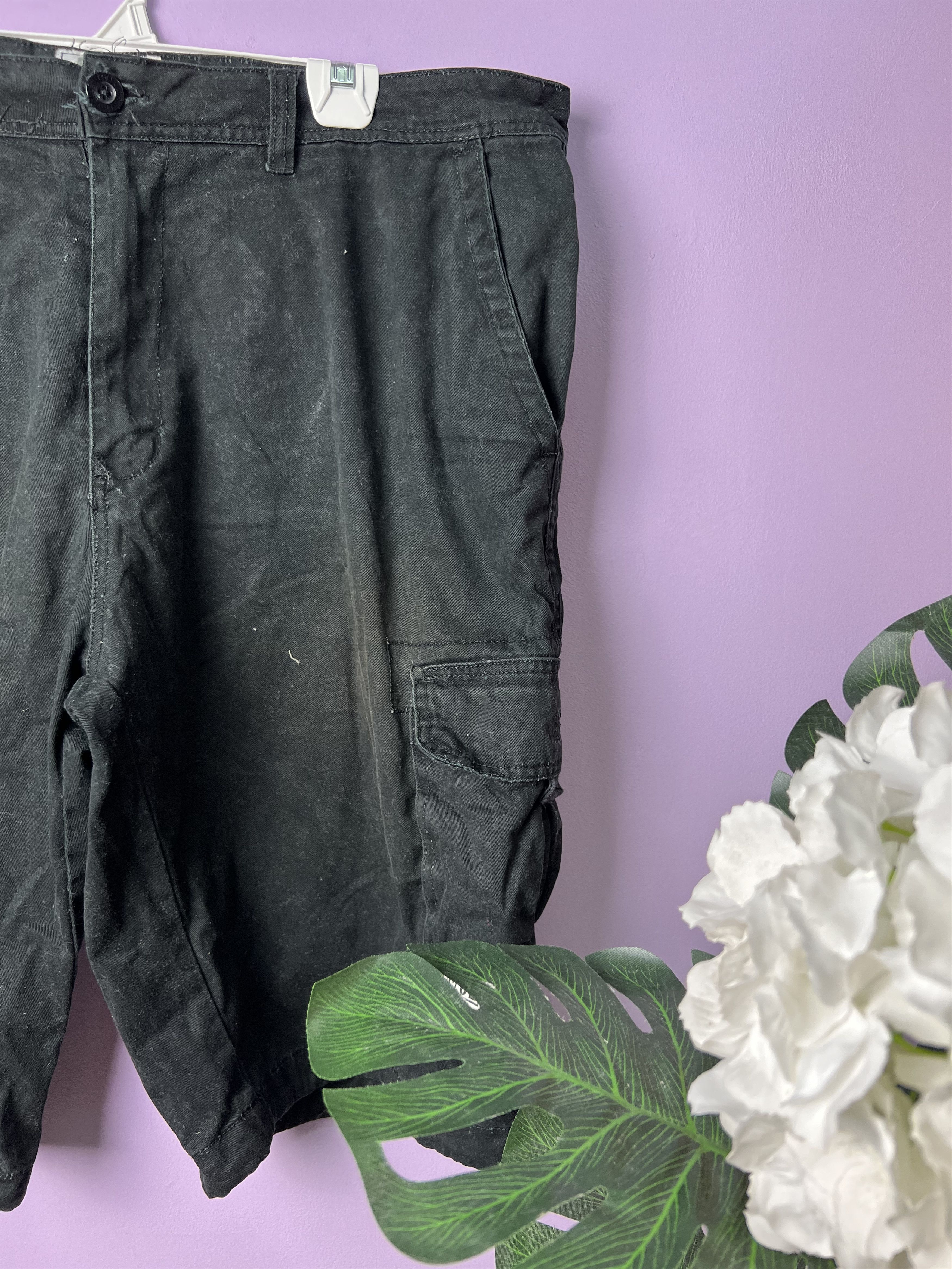 Japanese Brand 🔥Black Pro Club Cargo Pants Size US 41 - 4 Thumbnail