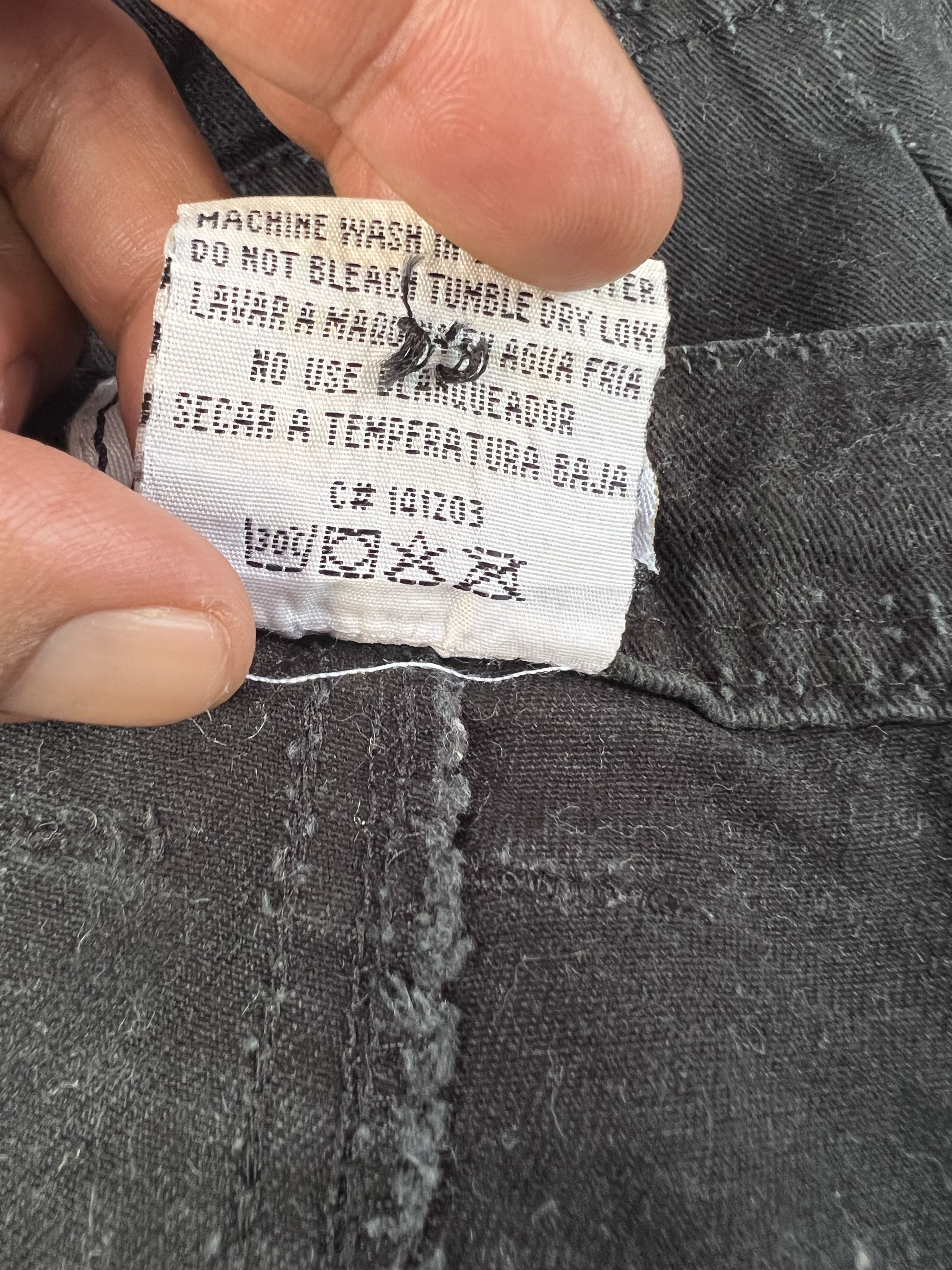 Japanese Brand 🔥Black Pro Club Cargo Pants Size US 41 - 20 Thumbnail