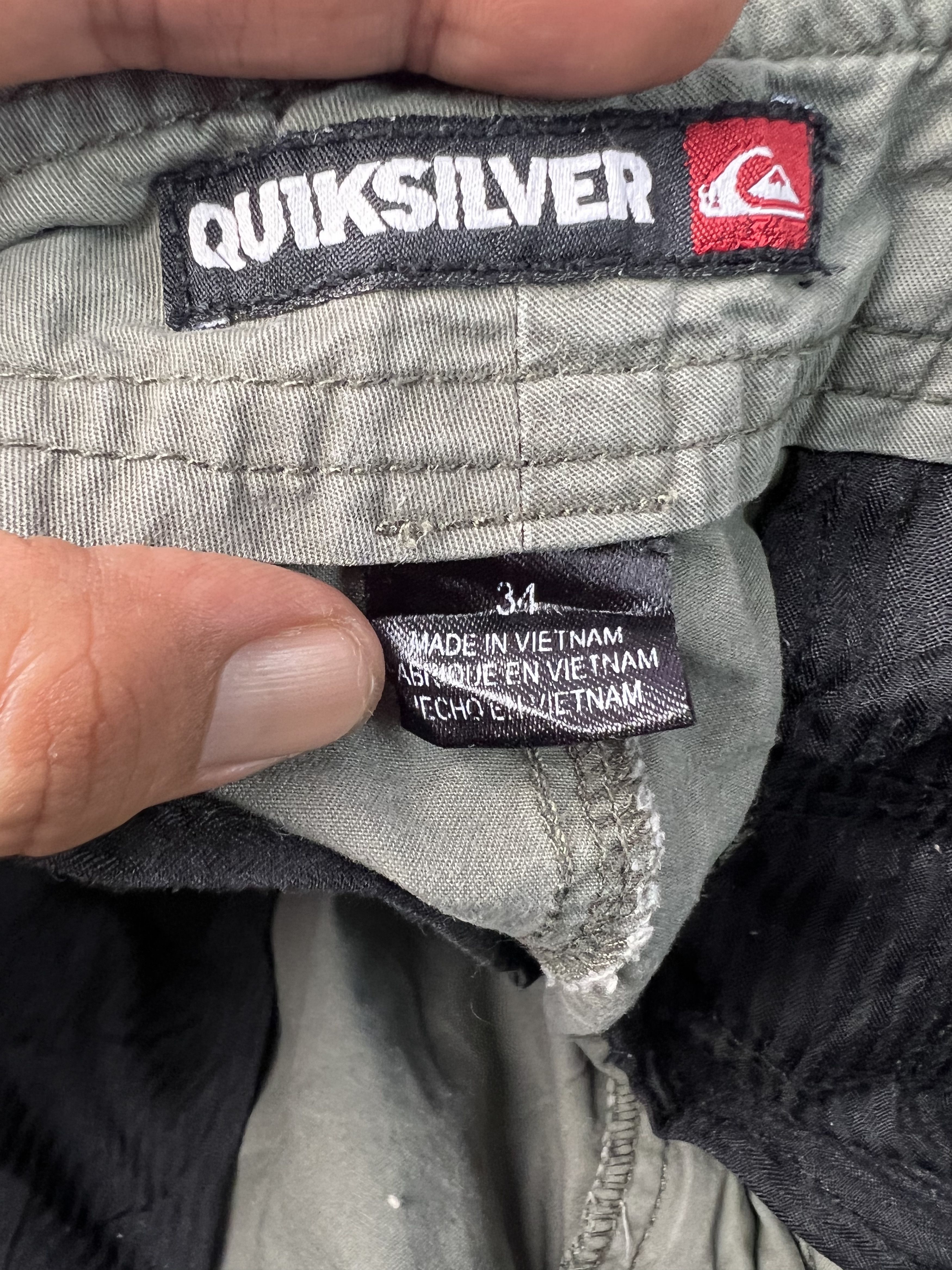 Quiksilver 🔥Quiksilver Cargo Pants Size US 35 - 17 Thumbnail