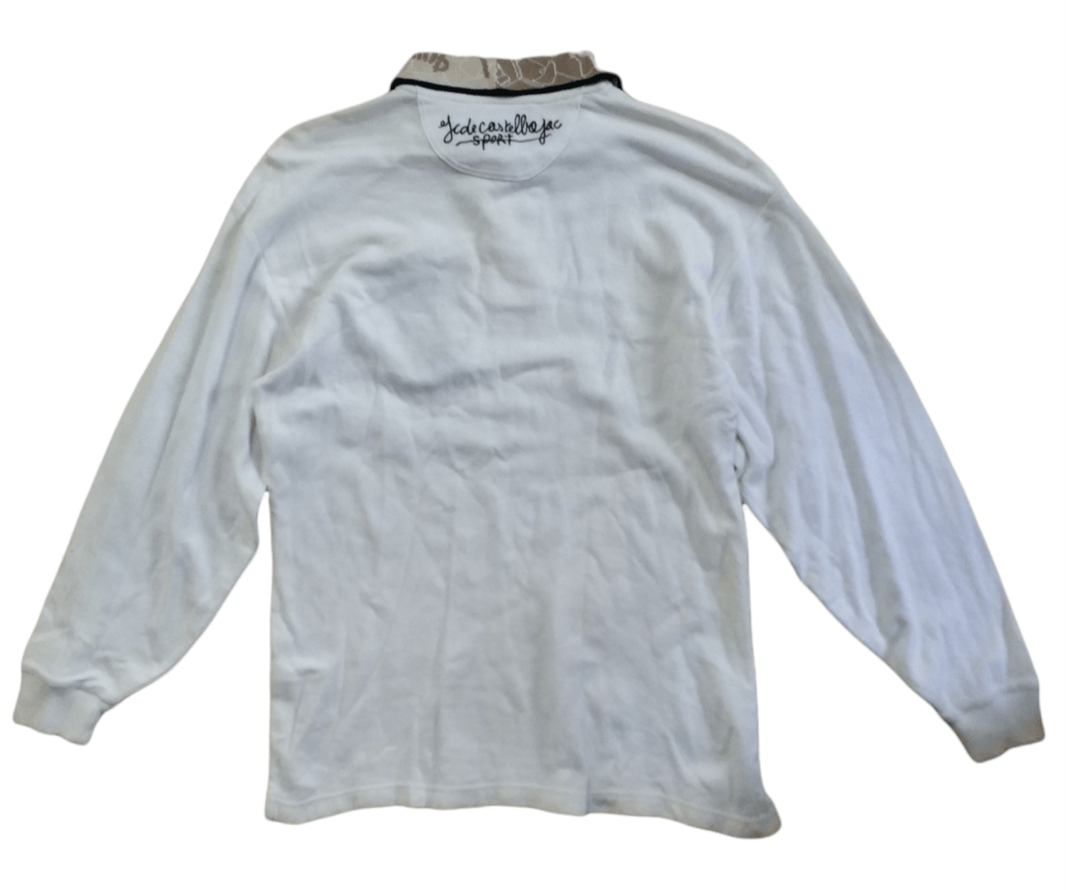 Jean Charles De Castelbajac 🔥White Jean Charles de Castelbajac Champion Long Sleeves Size US M / EU 48-50 / 2 - 2 Thumbnail