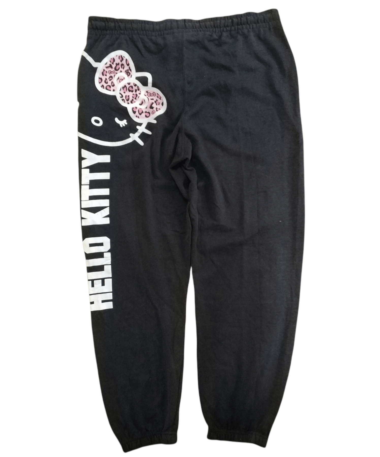 Anime 🔥Vintage Sun Faded Hello Kitty Sweatpants Jogger Size US 33 - 2 Thumbnail