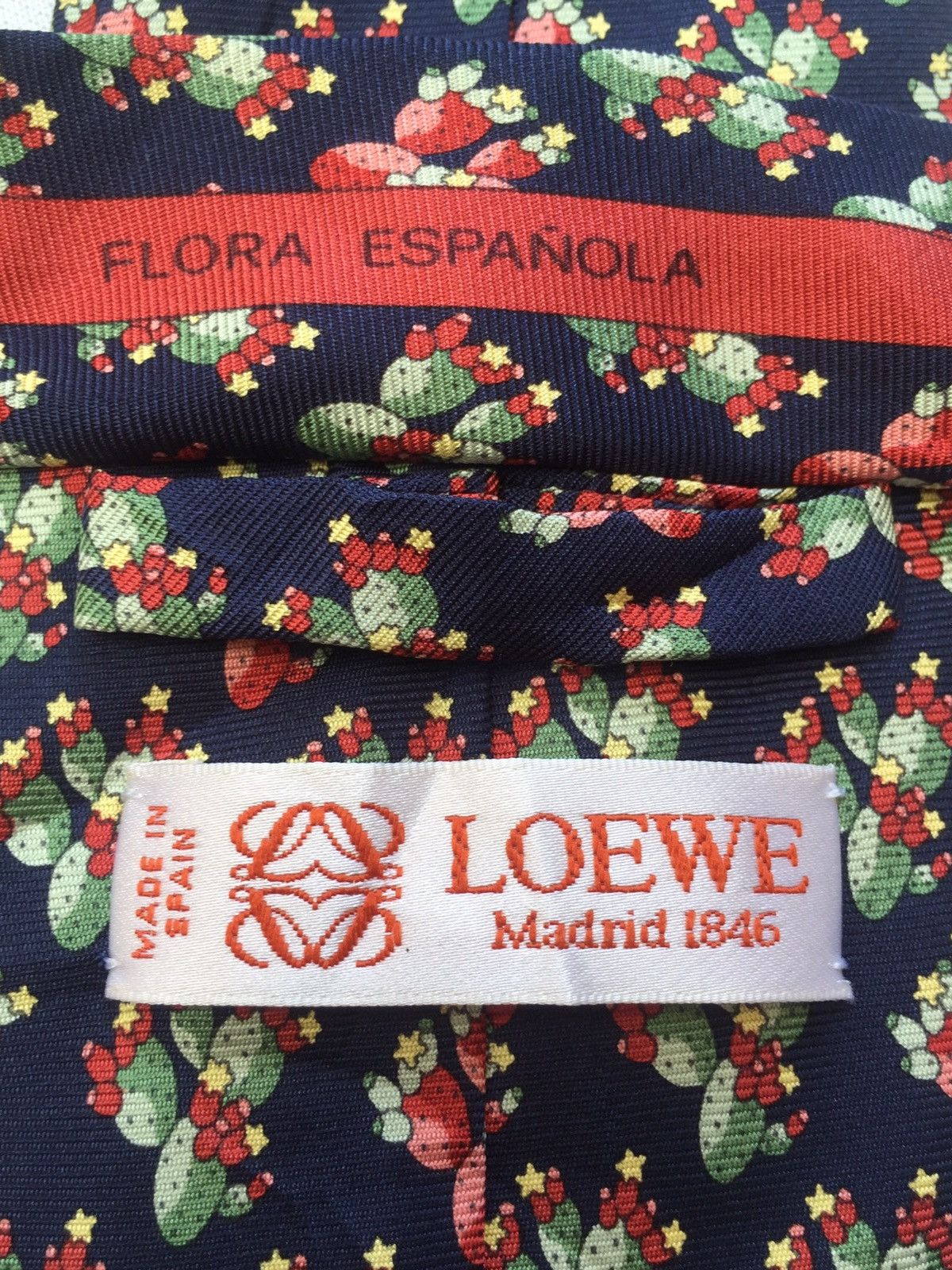 Loewe LOEWE MADRID 1846 SPAIN 100% SILK CACTUS TIES Size ONE SIZE - 4 Thumbnail