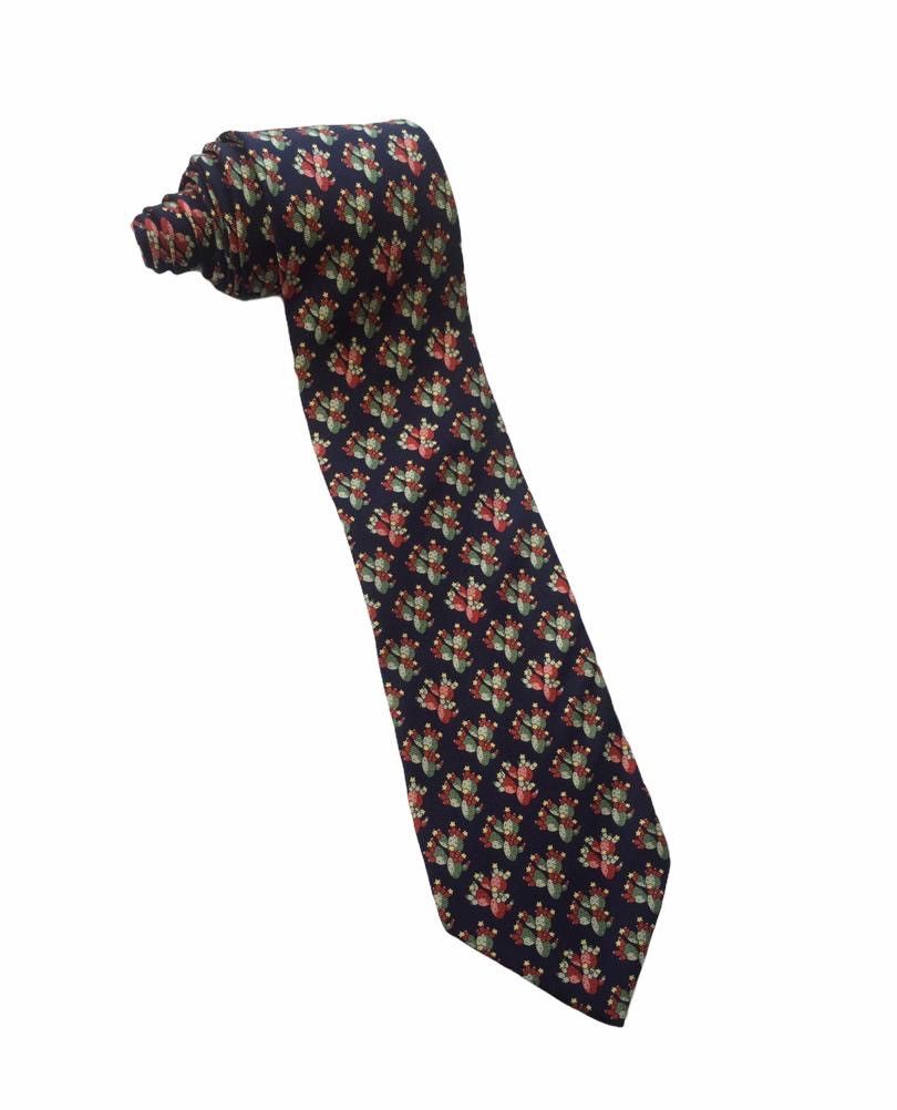 Loewe LOEWE MADRID 1846 SPAIN 100% SILK CACTUS TIES Size ONE SIZE - 1 Thumbnail