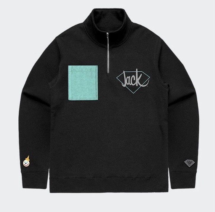 Diamond Supply Co. Diamond Supply x Jack in the Box NTWRK Quarter Zip Size US M / EU 48-50 / 2 - 1 Thumbnail