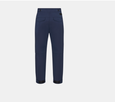 Dior Navy Blue Technical Cotton Faille Pockets Pants Size US 32 / EU 48 - 2 Thumbnail
