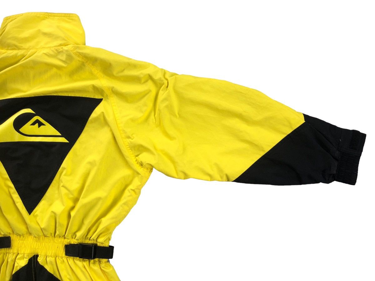 Quicksilver × Vintage Vintage Quicksilver Yellow Jumpsuit Overall Size US 28 / EU 44 - 11 Thumbnail