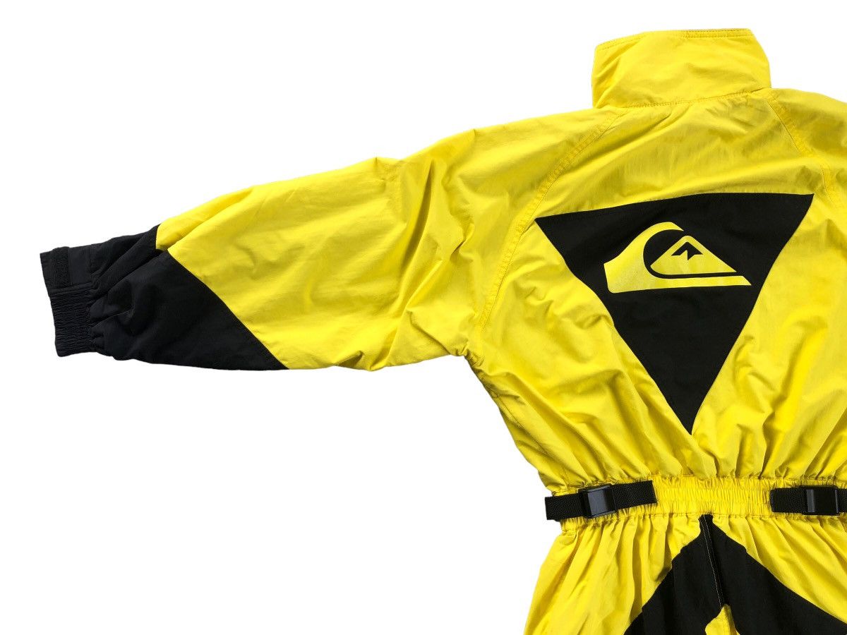 Quicksilver × Vintage Vintage Quicksilver Yellow Jumpsuit Overall Size US 28 / EU 44 - 12 Thumbnail