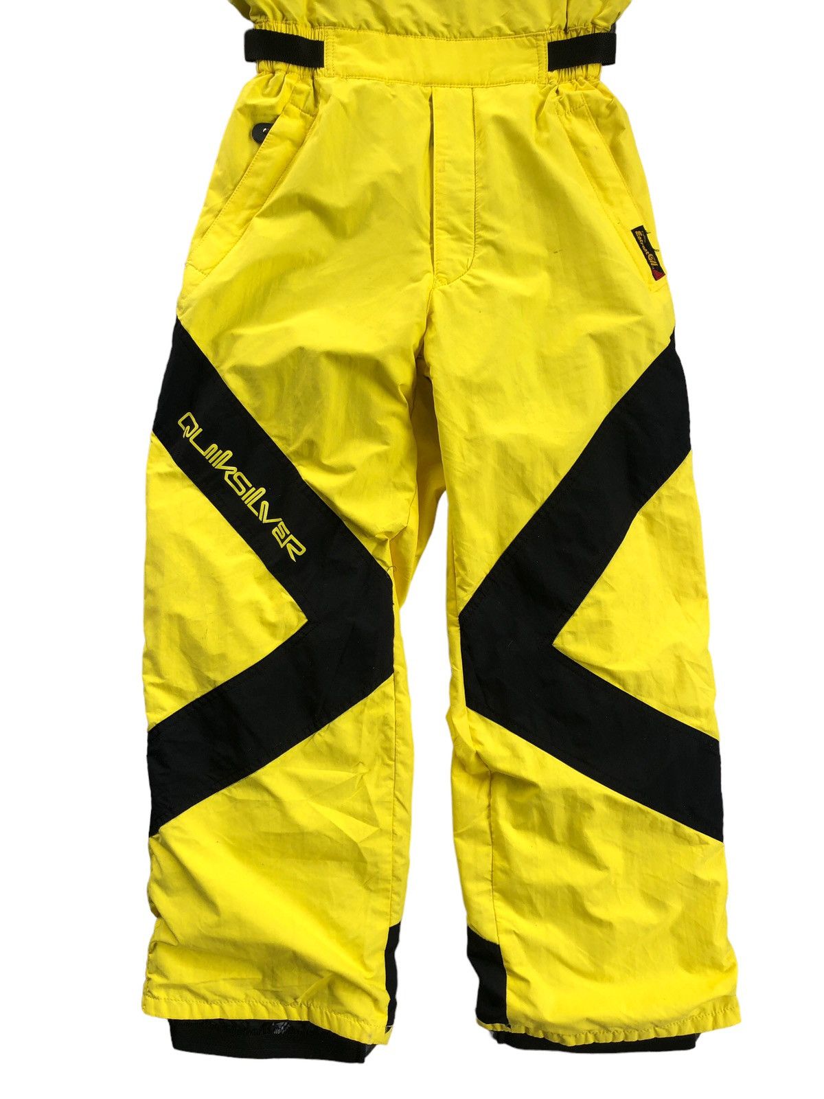 Quicksilver × Vintage Vintage Quicksilver Yellow Jumpsuit Overall Size US 28 / EU 44 - 4 Thumbnail
