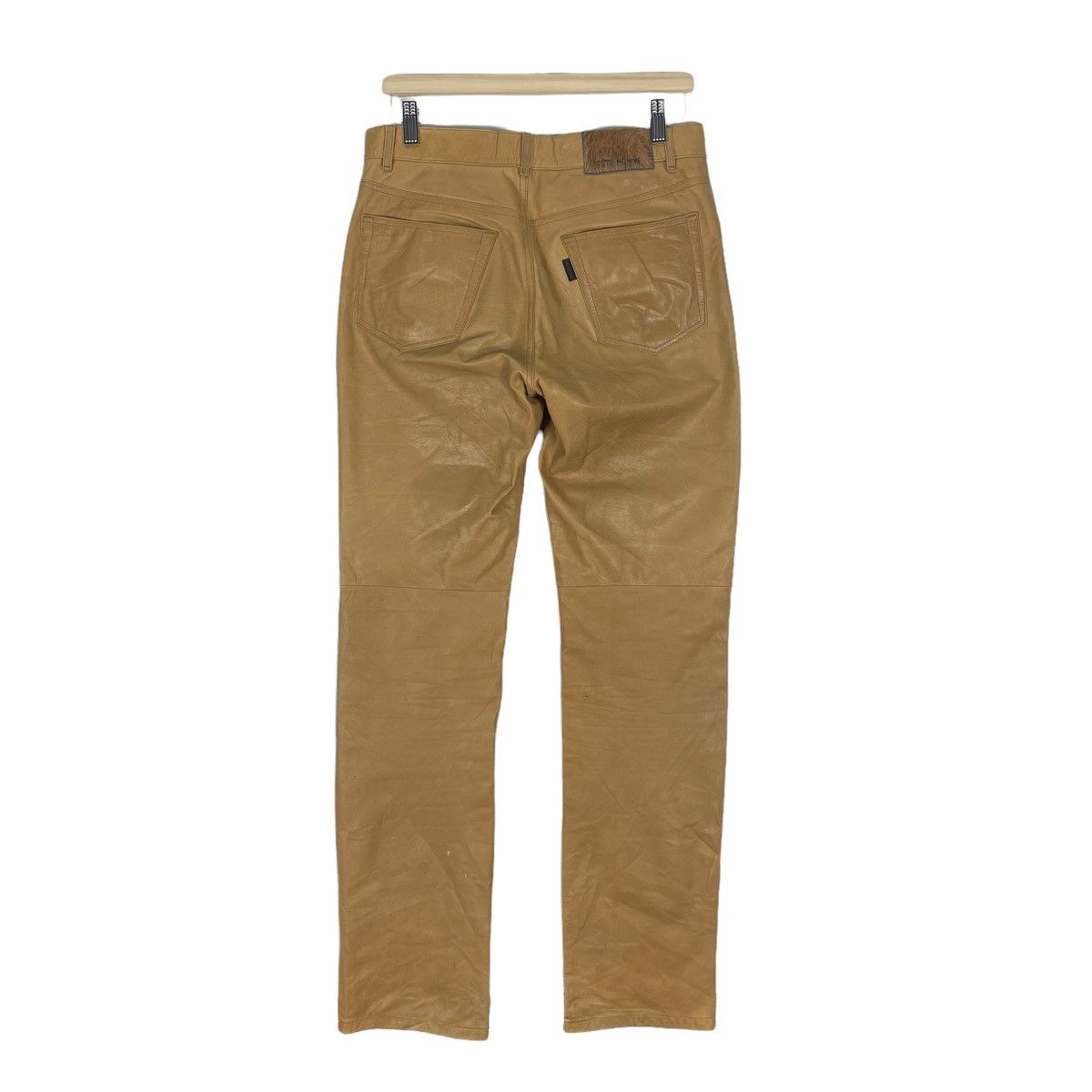 Tete Homme 🔥TETE HOMME COWHIDE LEATHER PANTS Size US 32 / EU 48 - 5 Thumbnail