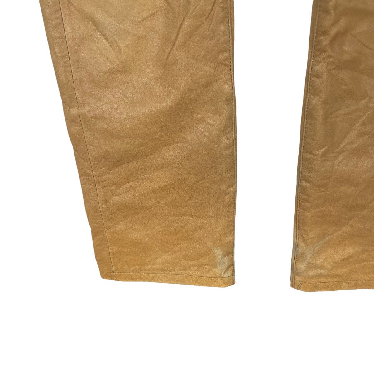 Tete Homme 🔥TETE HOMME COWHIDE LEATHER PANTS Size US 32 / EU 48 - 4 Thumbnail