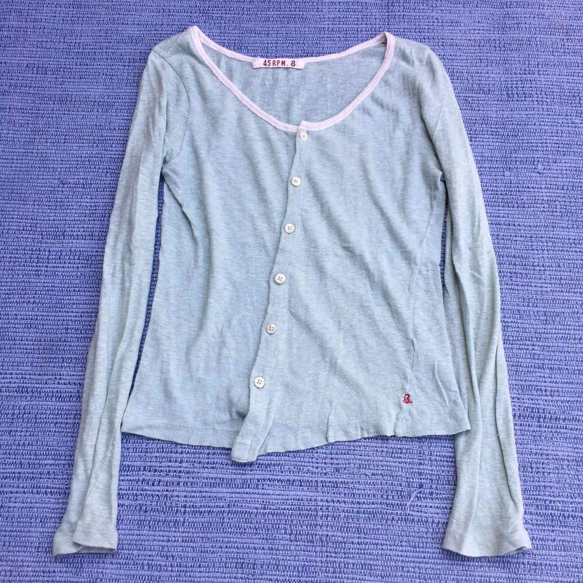 45rpm mint cotton cardigan Size US M / EU 48-50 / 2 - 1 Thumbnail