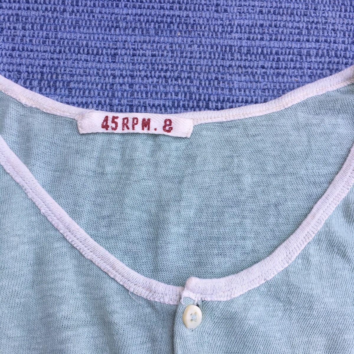 45rpm mint cotton cardigan Size US M / EU 48-50 / 2 - 3 Thumbnail