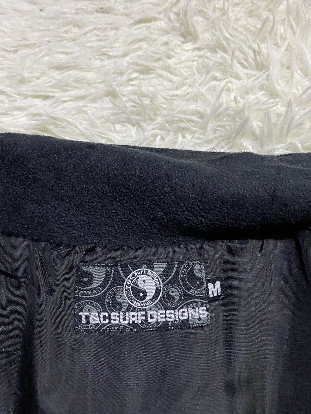 Vintage T&C Surf Design Side Tape Fleece Jacket Size US M / EU 48-50 / 2 - 11 Thumbnail