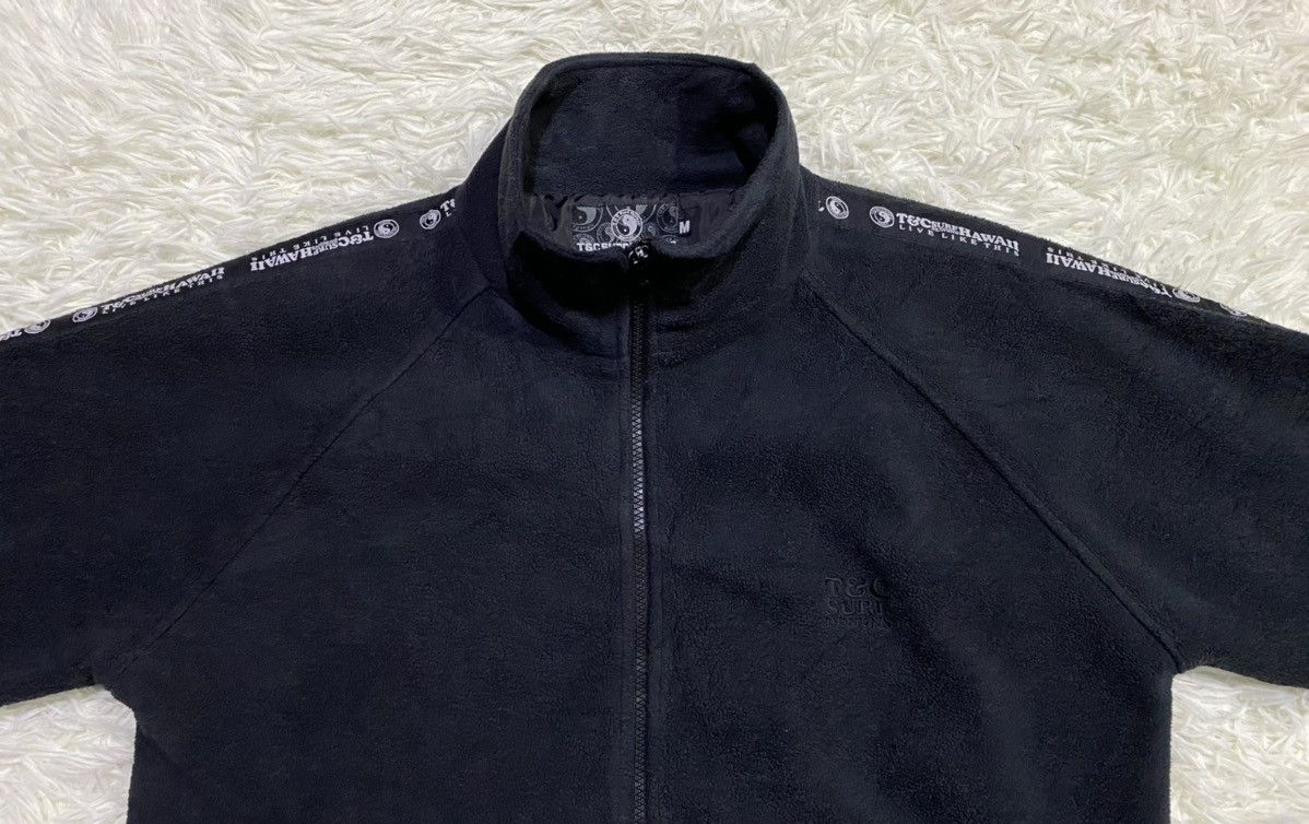 Vintage T&C Surf Design Side Tape Fleece Jacket Size US M / EU 48-50 / 2 - 3 Thumbnail