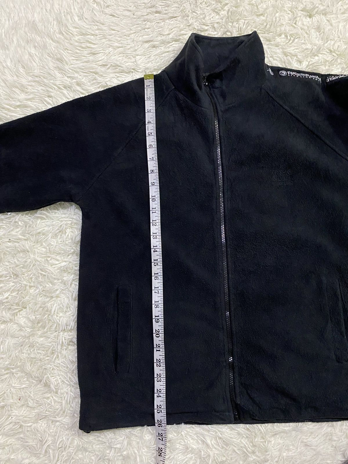Vintage T&C Surf Design Side Tape Fleece Jacket Size US M / EU 48-50 / 2 - 14 Thumbnail