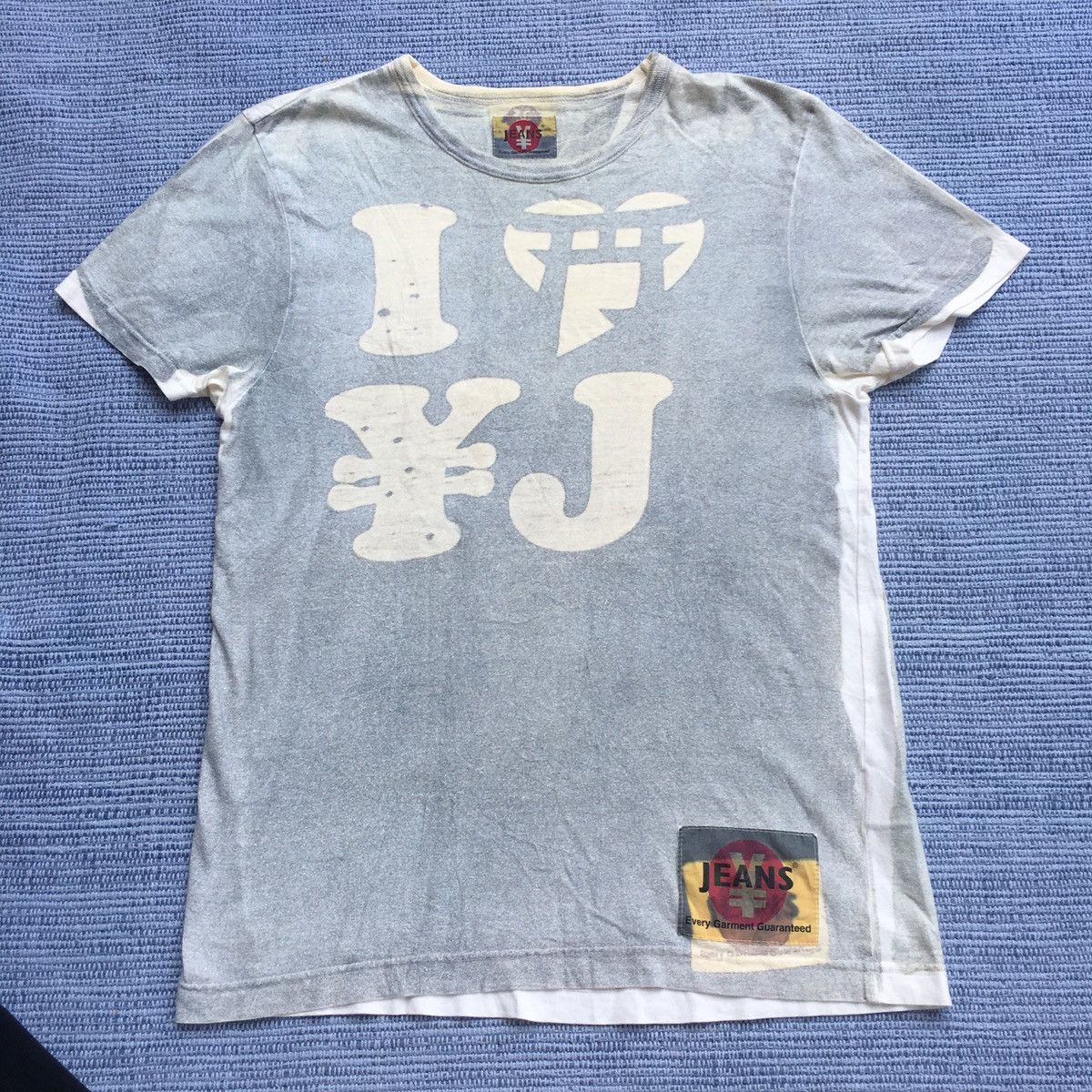 Japanese Brand yen jeans overprint Size US M / EU 48-50 / 2 - 1 Thumbnail