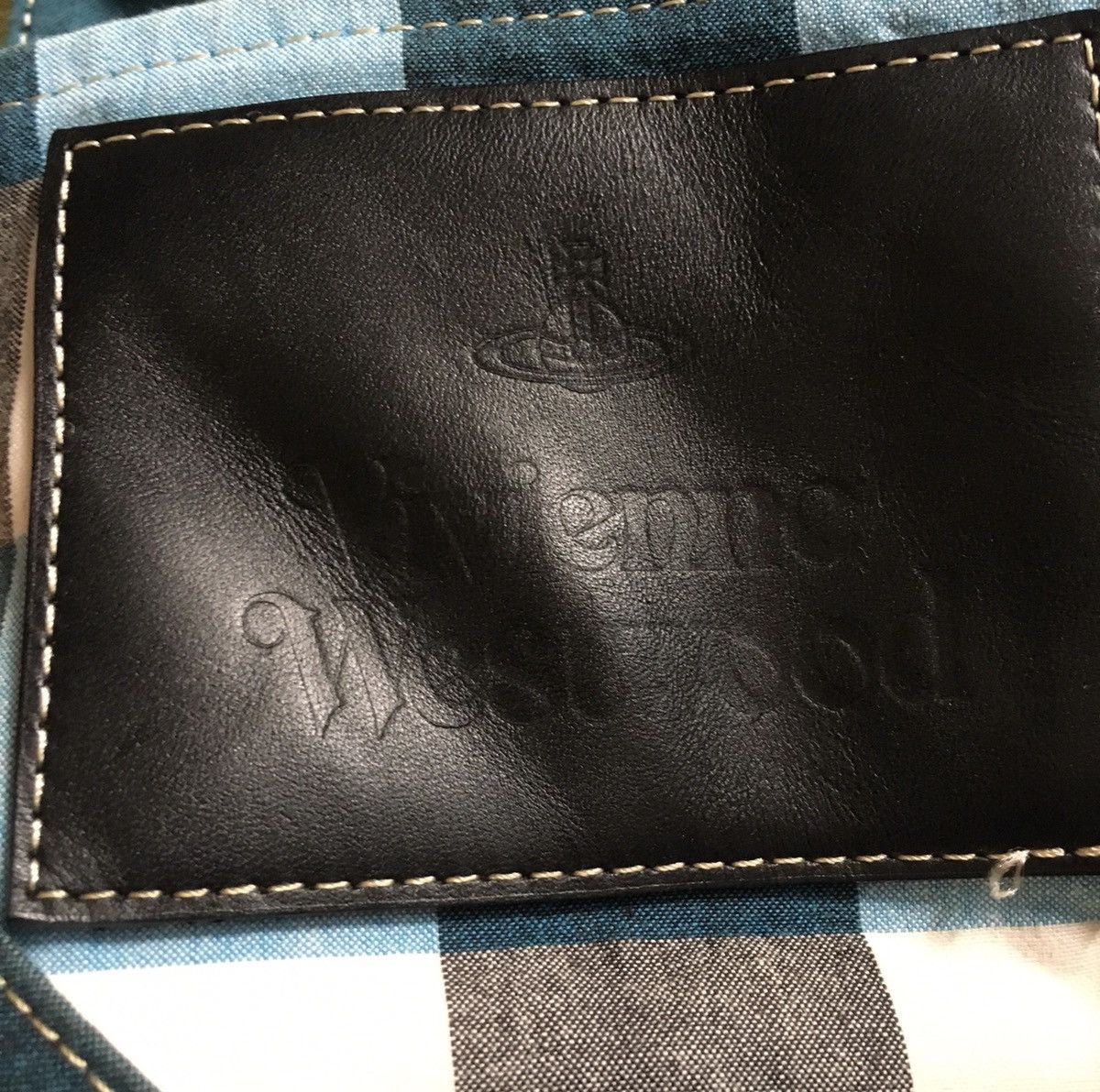 Vivienne Westwood Blue checked bag Size ONE SIZE - 3 Thumbnail