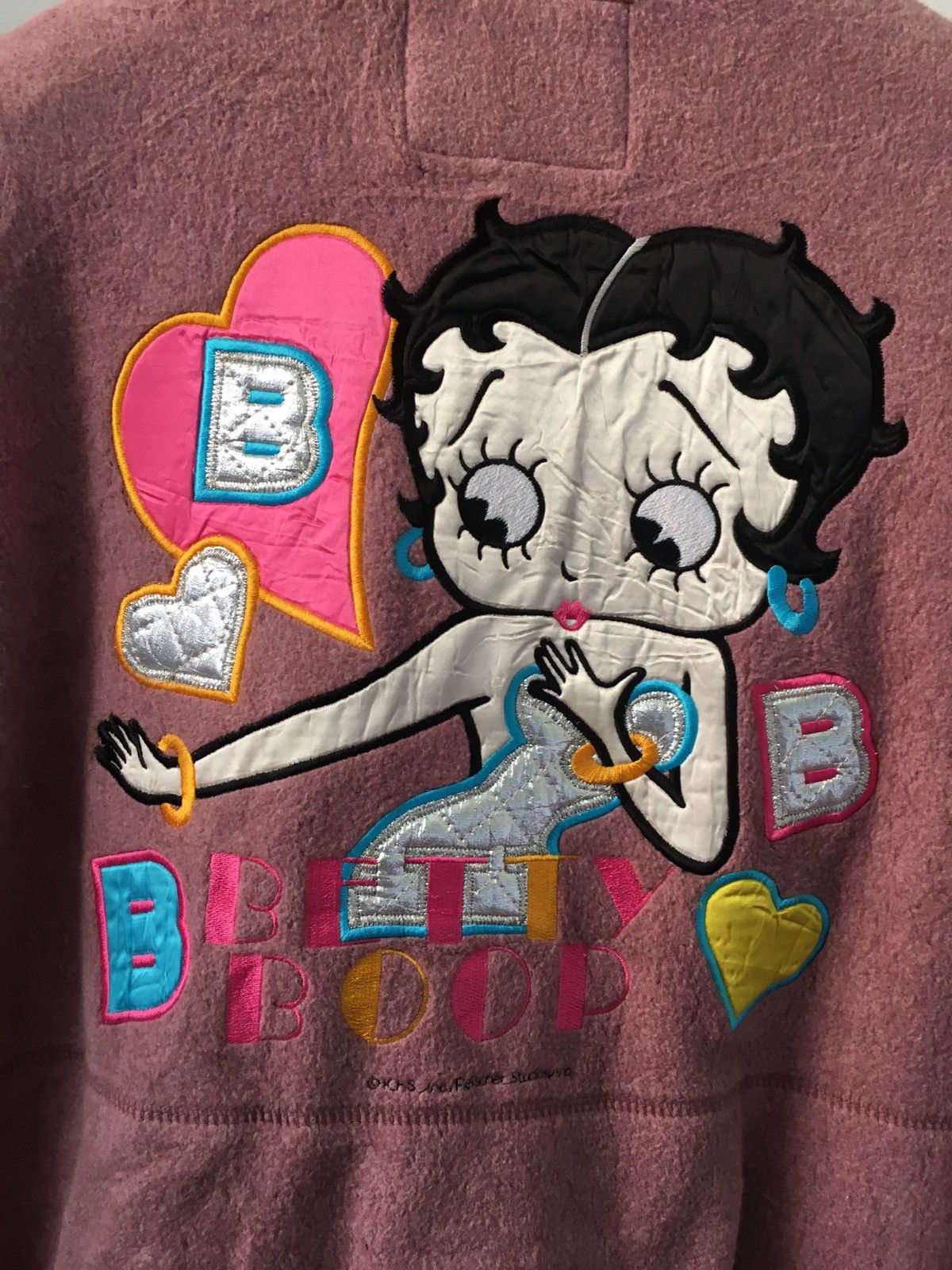 Vintage Betty boop embroidery fleece Size M / US 6-8 / IT 42-44 - 4 Thumbnail