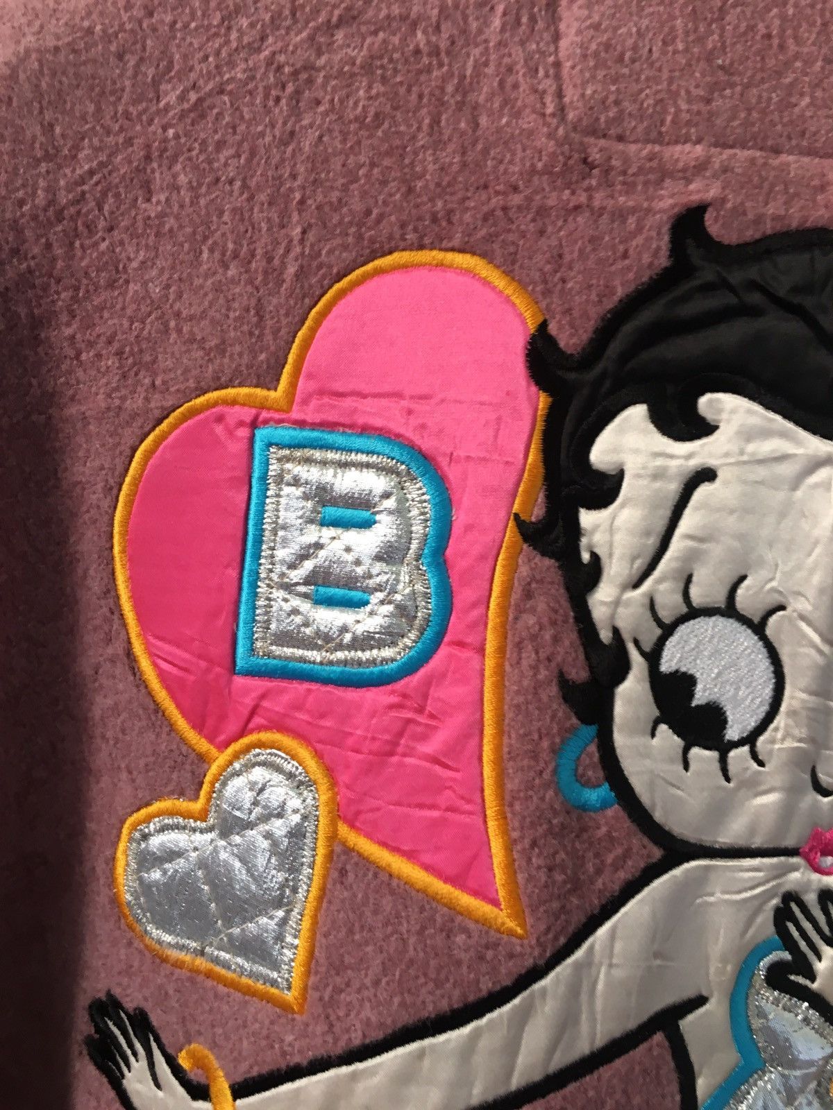 Vintage Betty boop embroidery fleece Size M / US 6-8 / IT 42-44 - 5 Thumbnail