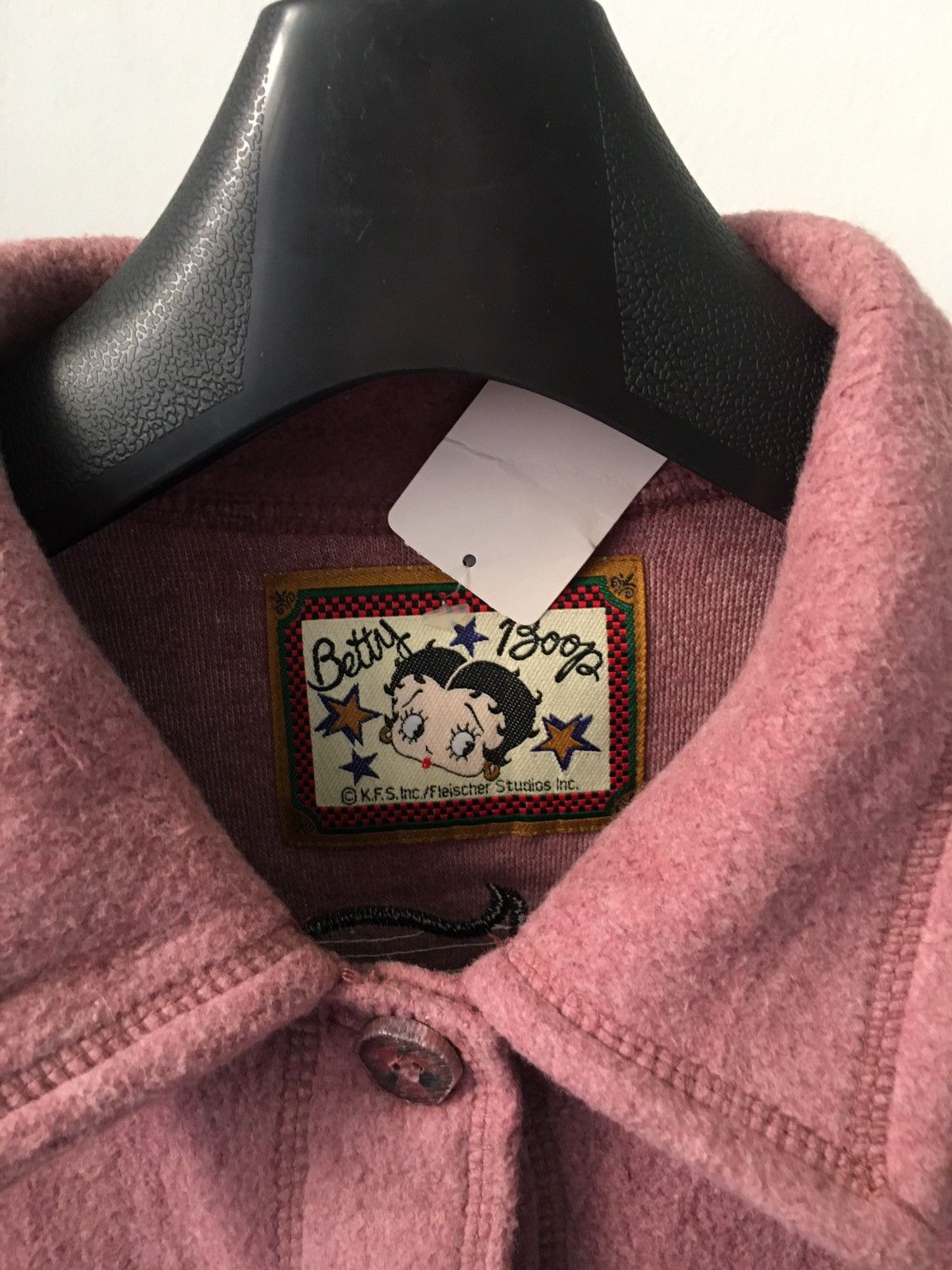 Vintage Betty boop embroidery fleece Size M / US 6-8 / IT 42-44 - 2 Thumbnail