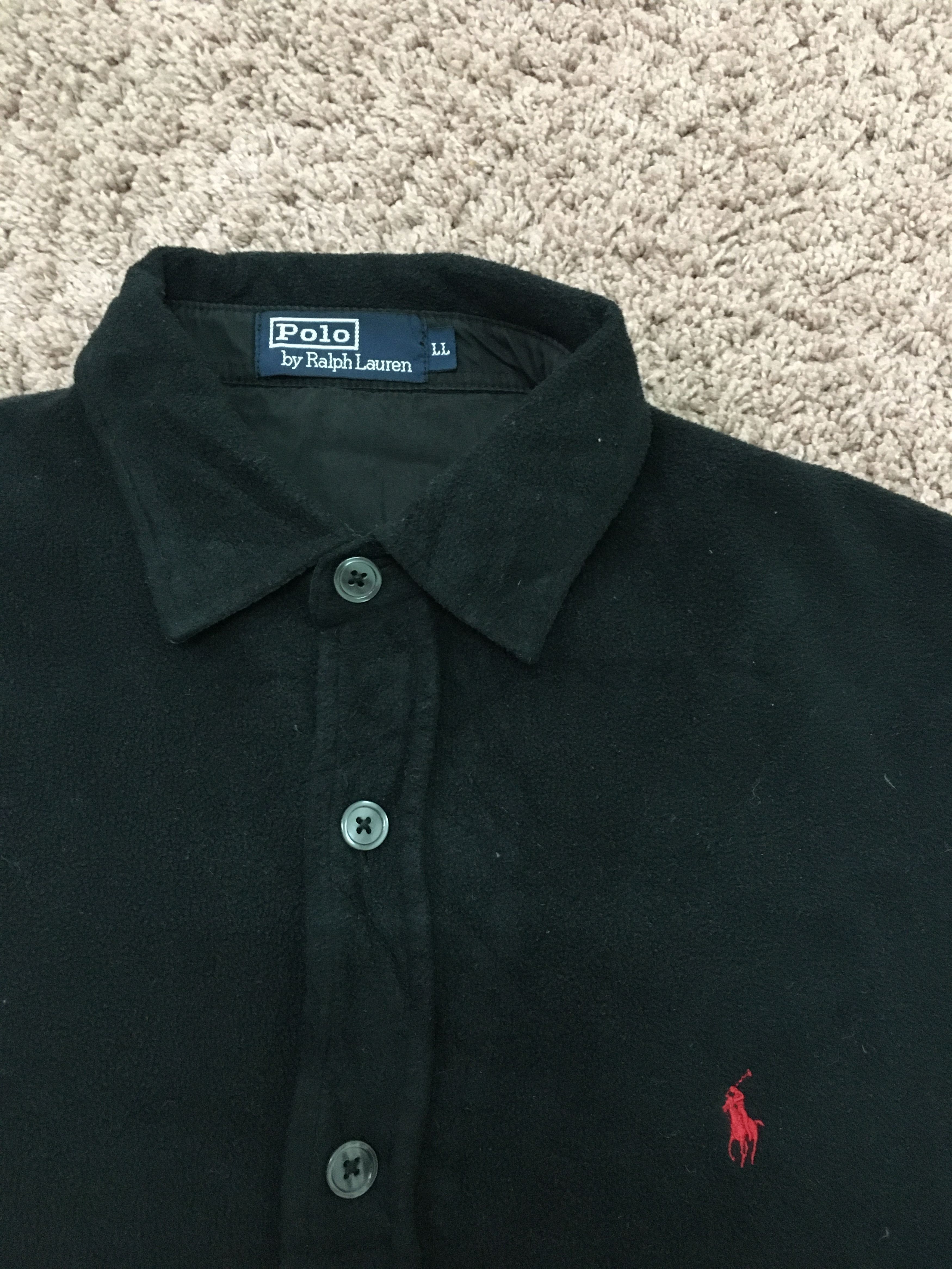 Polo Ralph Lauren polo ralph lauren fleece shirt Size US XL / EU 56 / 4 - 2 Thumbnail