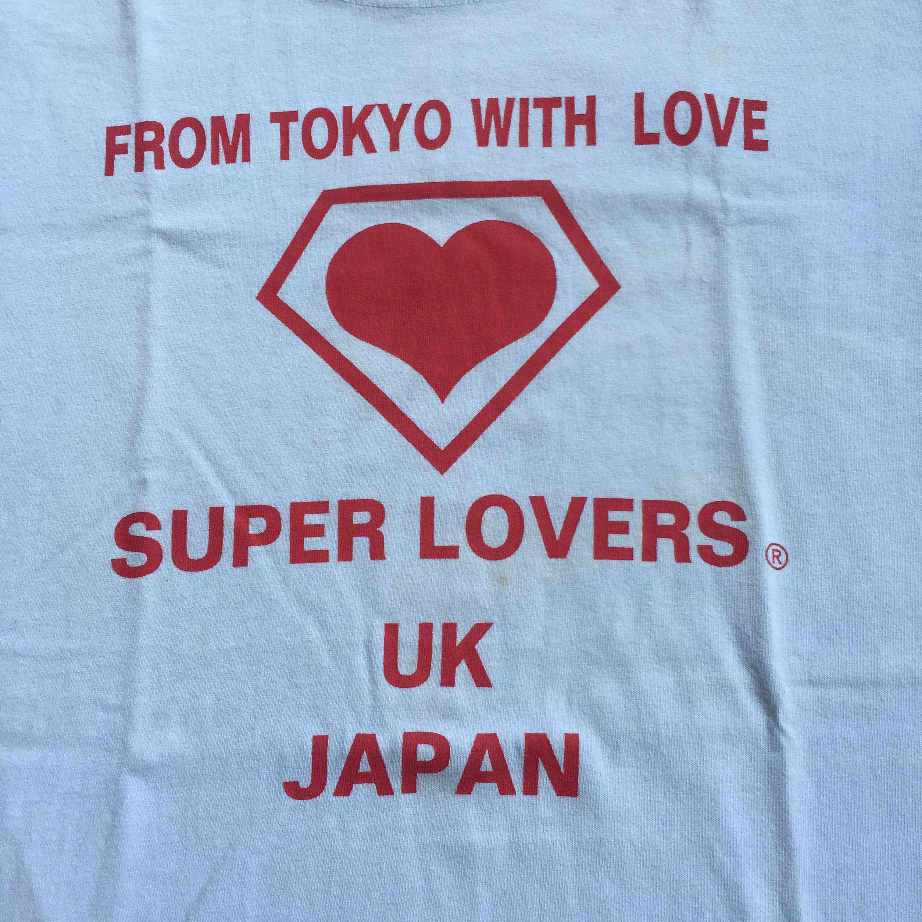 Japanese Brand super lovers tee Size US S / EU 44-46 / 1 - 3 Thumbnail