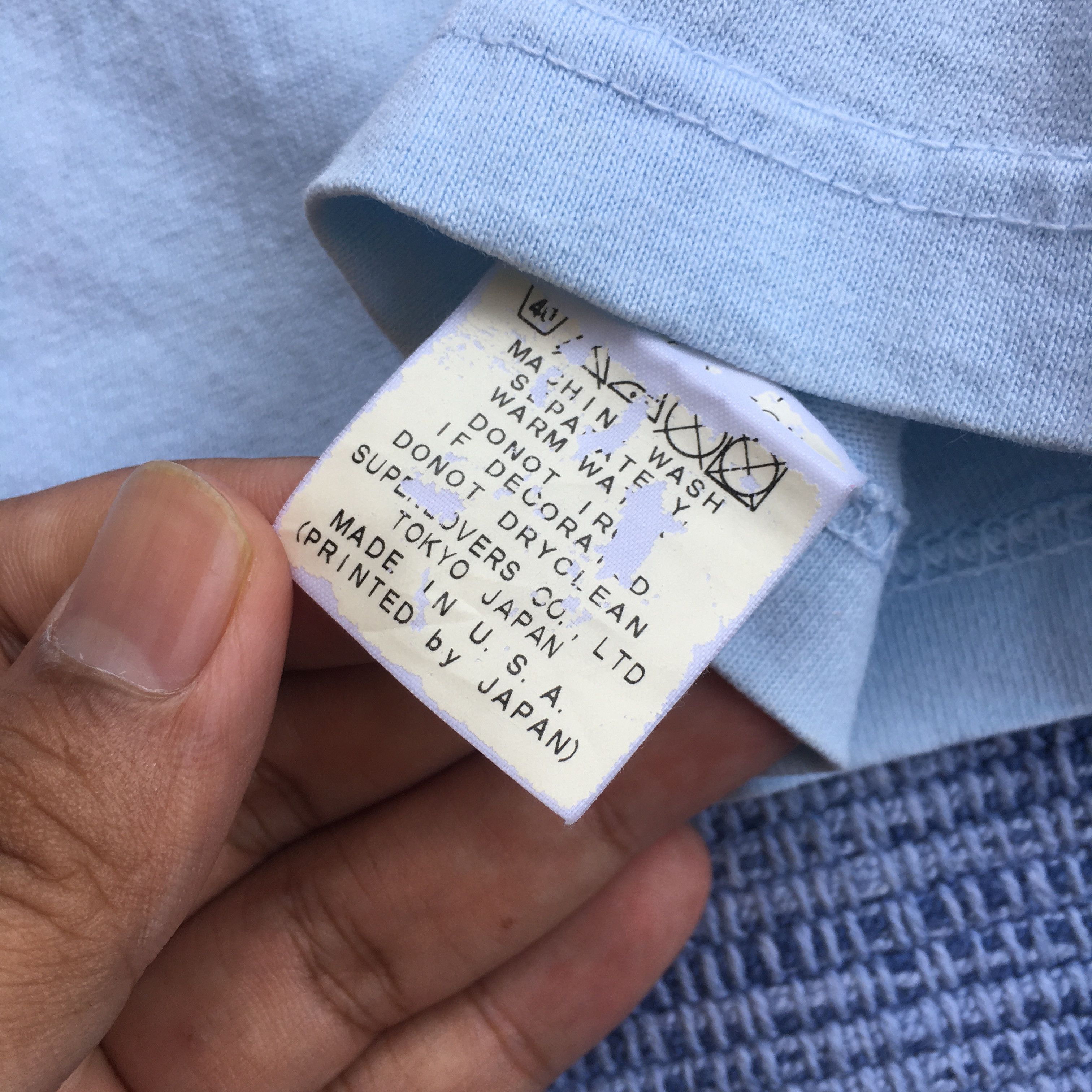 Japanese Brand super lovers tee Size US S / EU 44-46 / 1 - 4 Thumbnail