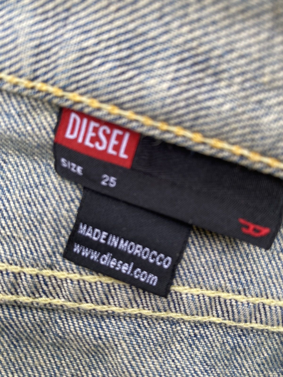 Diesel vintage denim short skirt Size 25" / US 0 / IT 36 - 6 Thumbnail