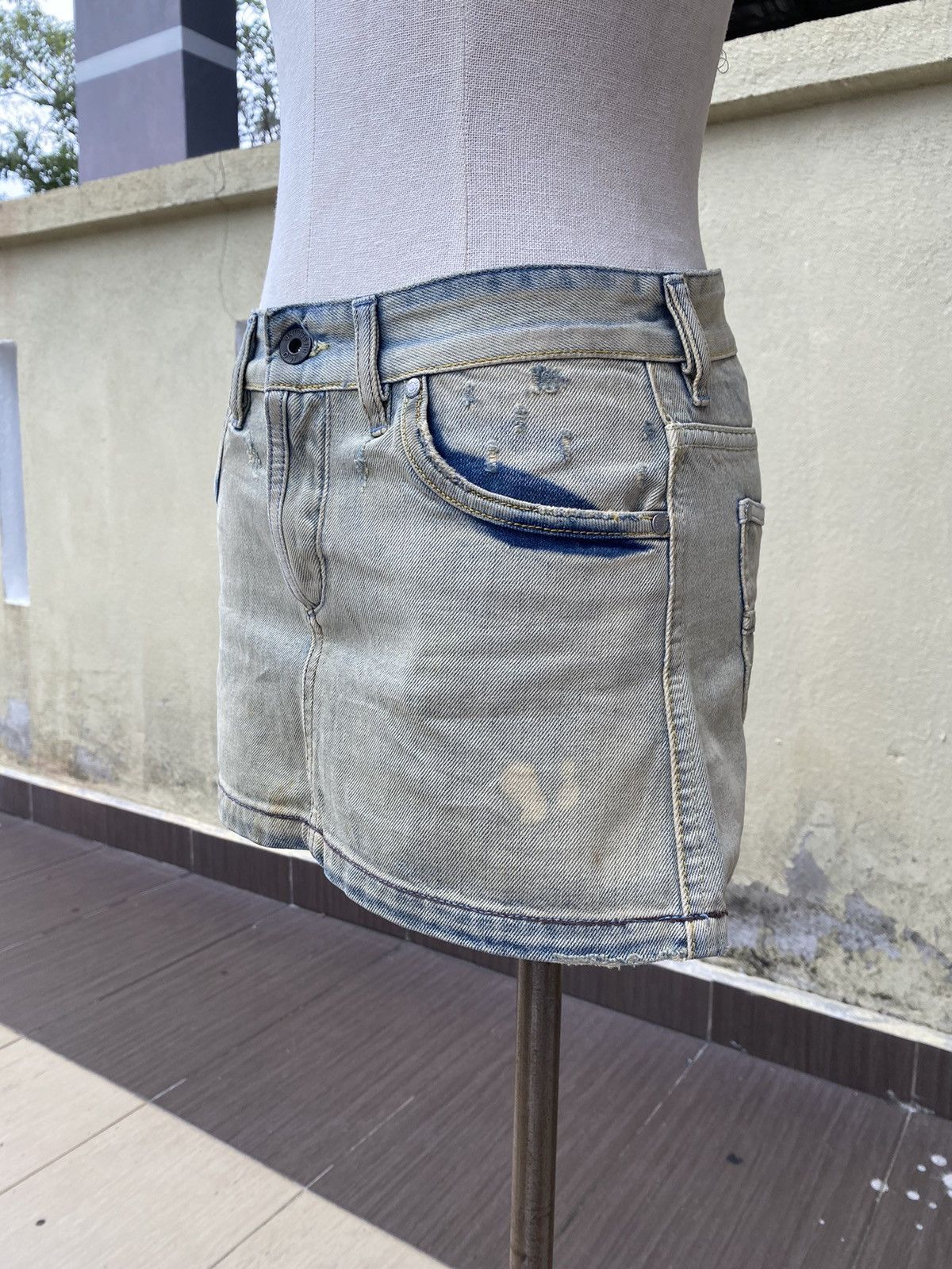 Diesel vintage denim short skirt Size 25" / US 0 / IT 36 - 2 Thumbnail
