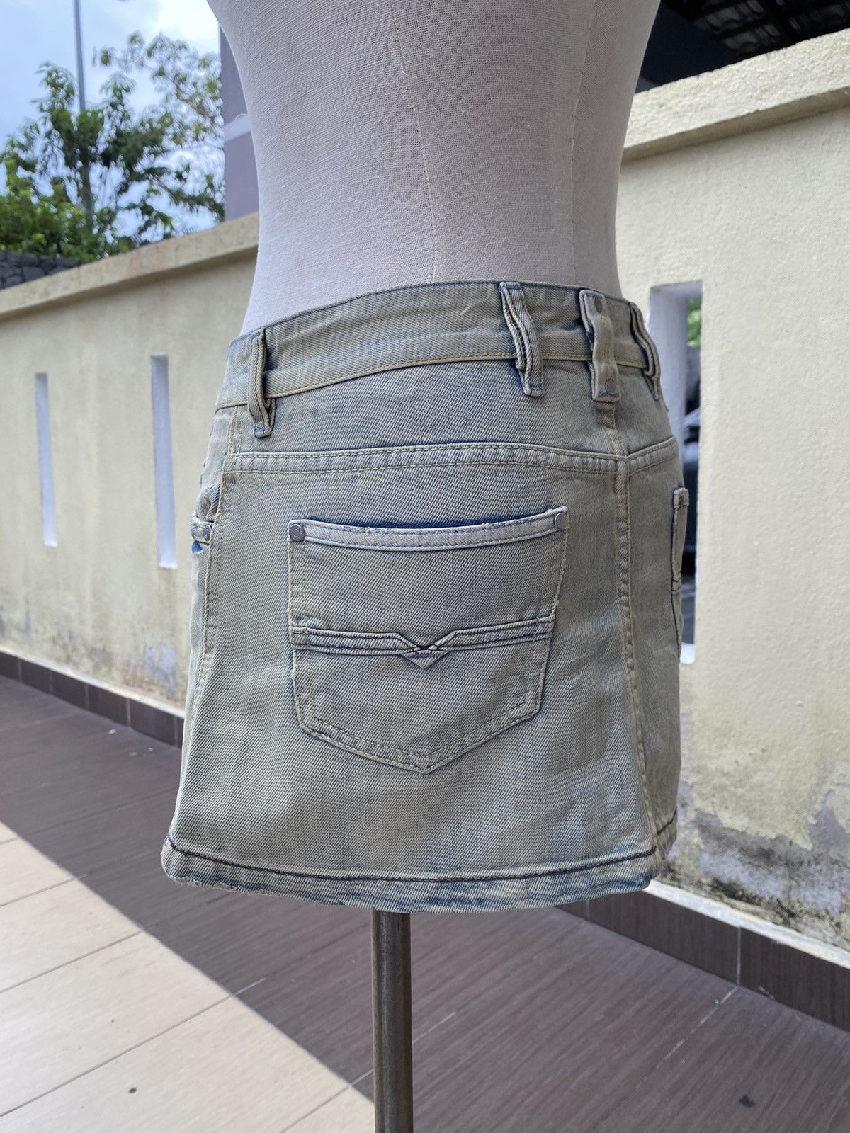 Diesel vintage denim short skirt Size 25" / US 0 / IT 36 - 3 Thumbnail