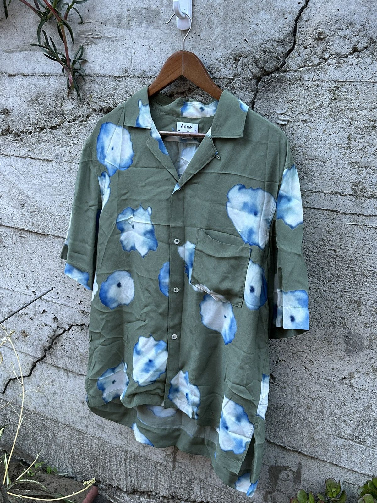 Acne Studios 18ss elms print shirt シャツ - トップス