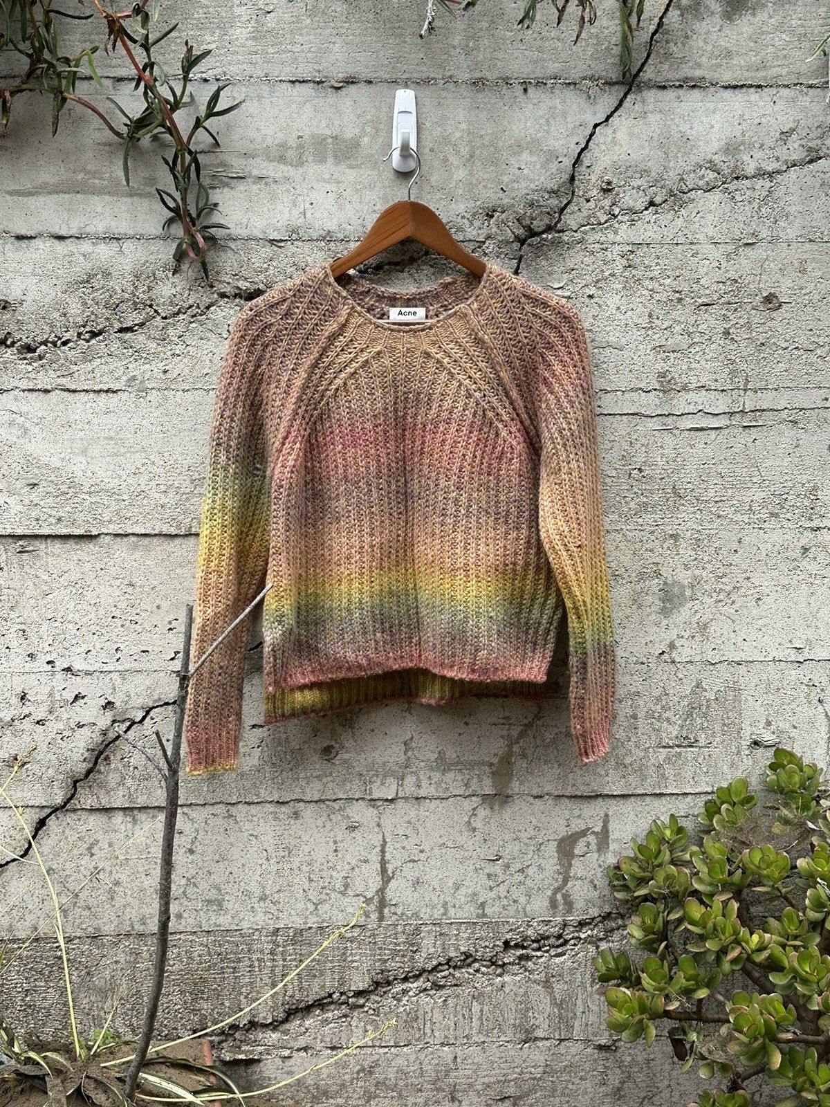 Acne Studios RARE GRAIL Acne Studios gradient mohair sweater Size US S / EU 44-46 / 1 - 2 Thumbnail