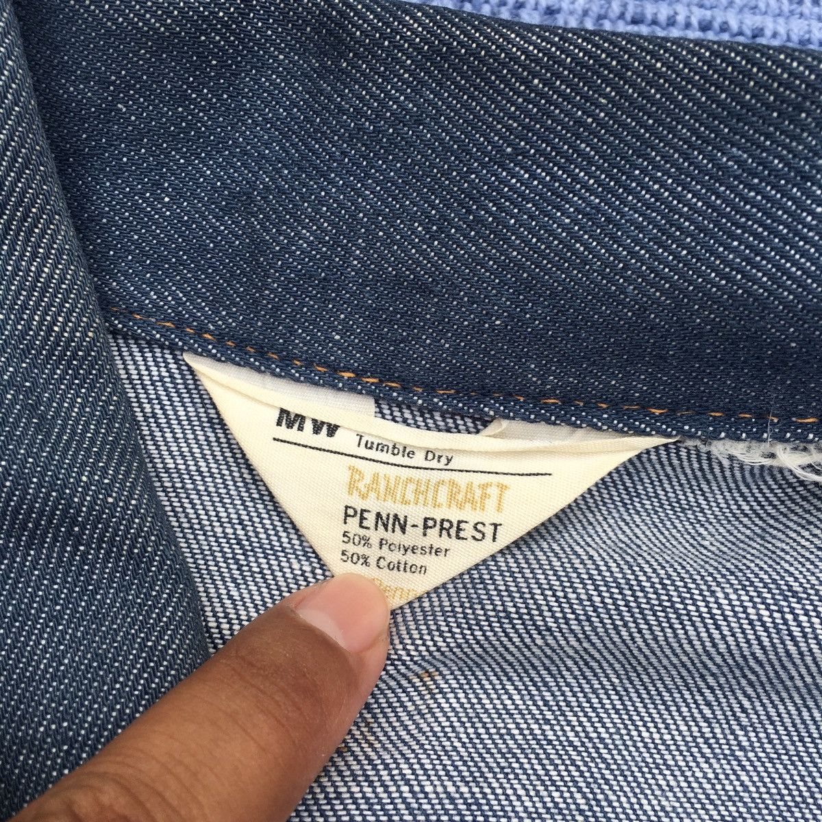 JCPenney 70s denim jacket Size US M / EU 48-50 / 2 - 10 Thumbnail