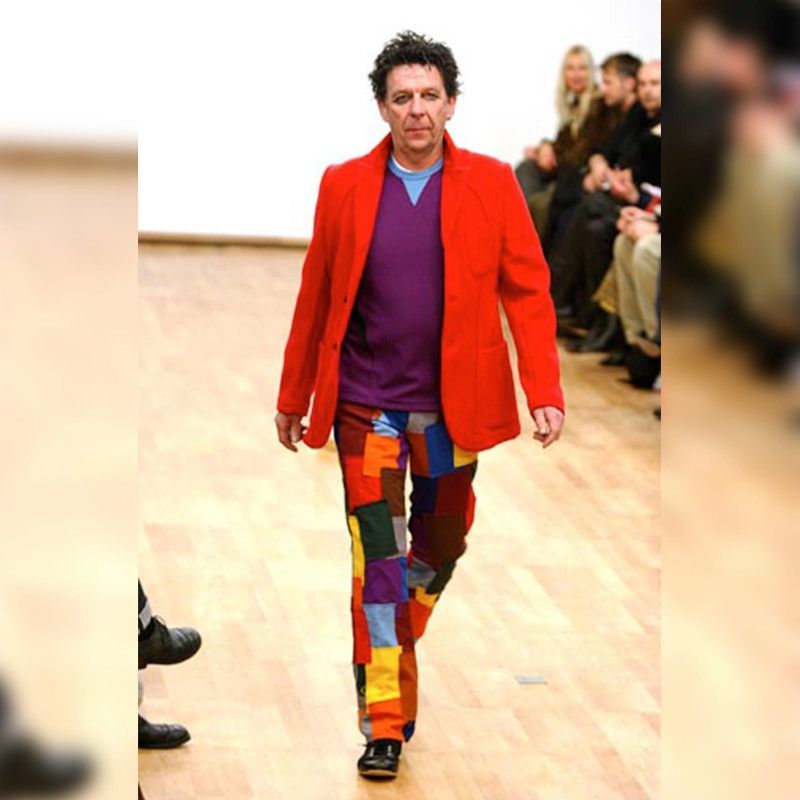 Comme des Garcons Homme Plus Comme Des Garçons Homme Plus 2003AW Wool Patchwork Pants Size US 31 - 8 Thumbnail