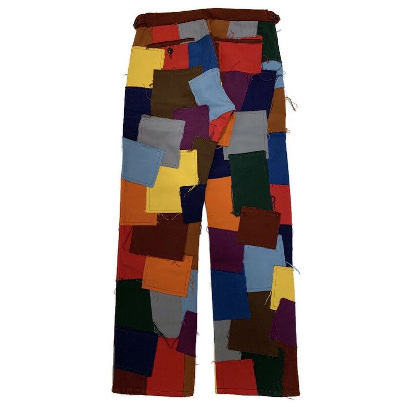 Comme des Garcons Homme Plus Comme Des Garçons Homme Plus 2003AW Wool Patchwork Pants Size US 31 - 2 Thumbnail