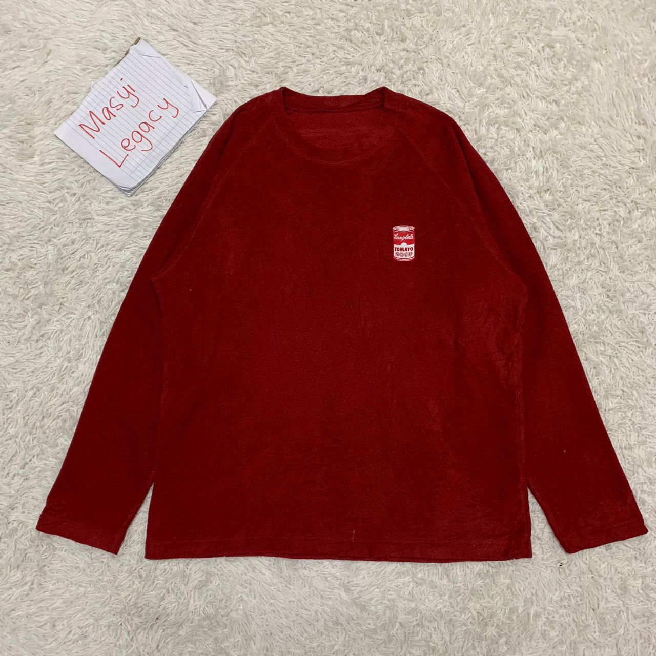 Andy Warhol Uniqlo x Andy Warhol Tomato Soup Campbells fleece Size US XL / EU 56 / 4 - 1 Thumbnail