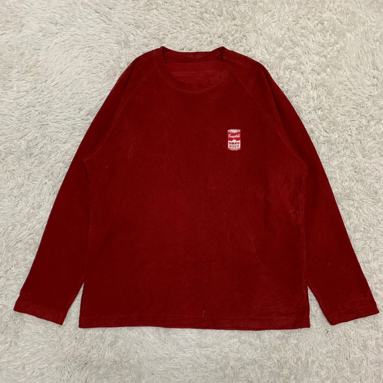 Andy Warhol Uniqlo x Andy Warhol Tomato Soup Campbells fleece Size US XL / EU 56 / 4 - 9 Thumbnail