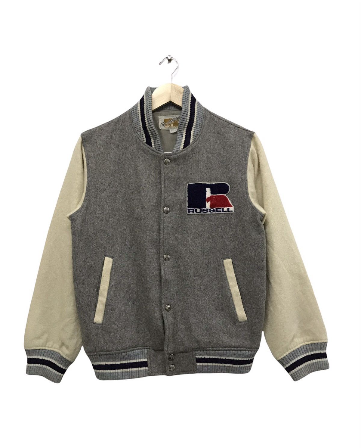 Russell Athletic Vintage 90s Russell Varsity Jackets Size US S / EU 44-46 / 1 - 1 Thumbnail
