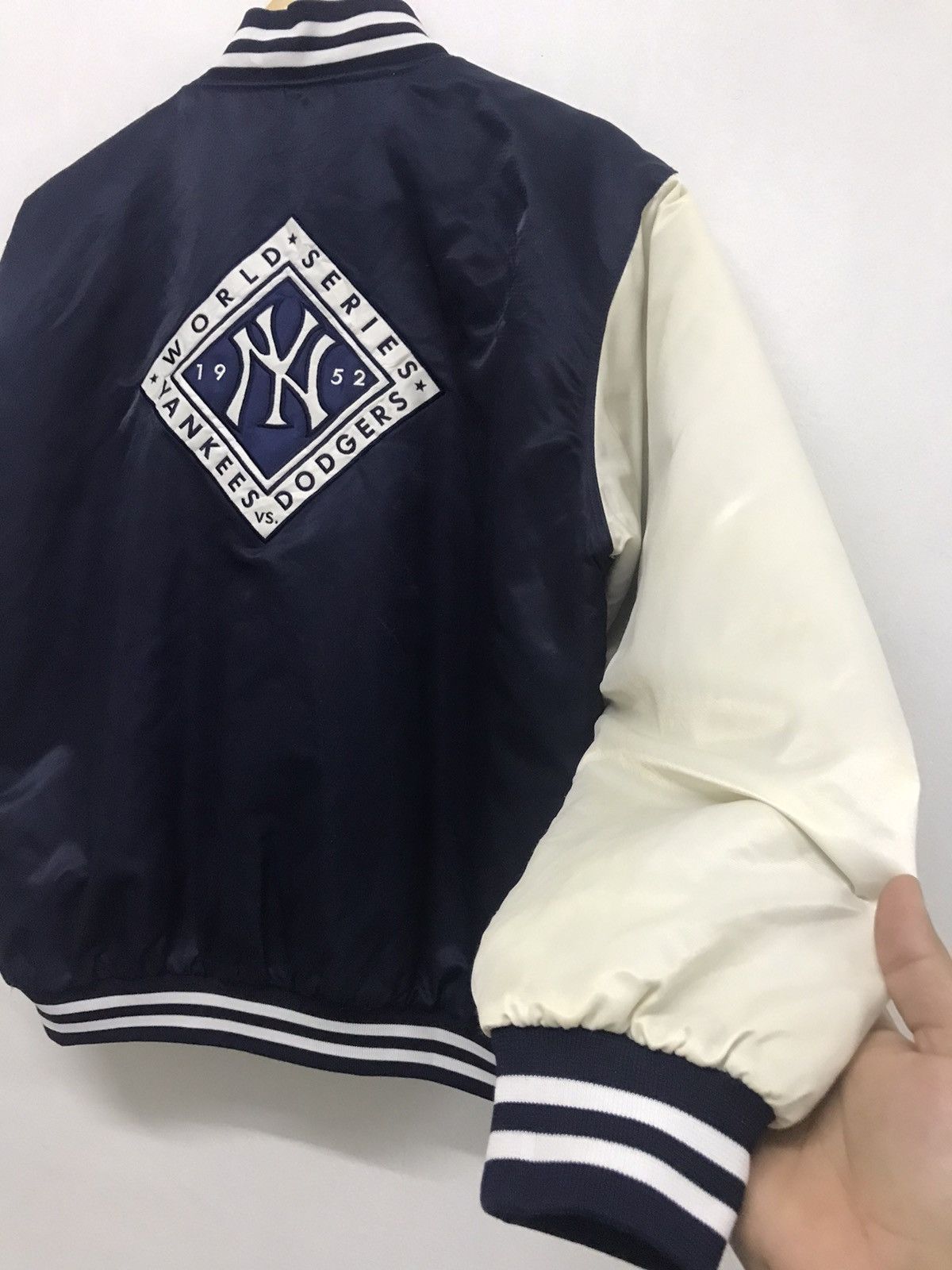 New York Yankees Vintage MLB Yankees vs Dodgers Varsity Jacket Size US L / EU 52-54 / 3 - 9 Thumbnail