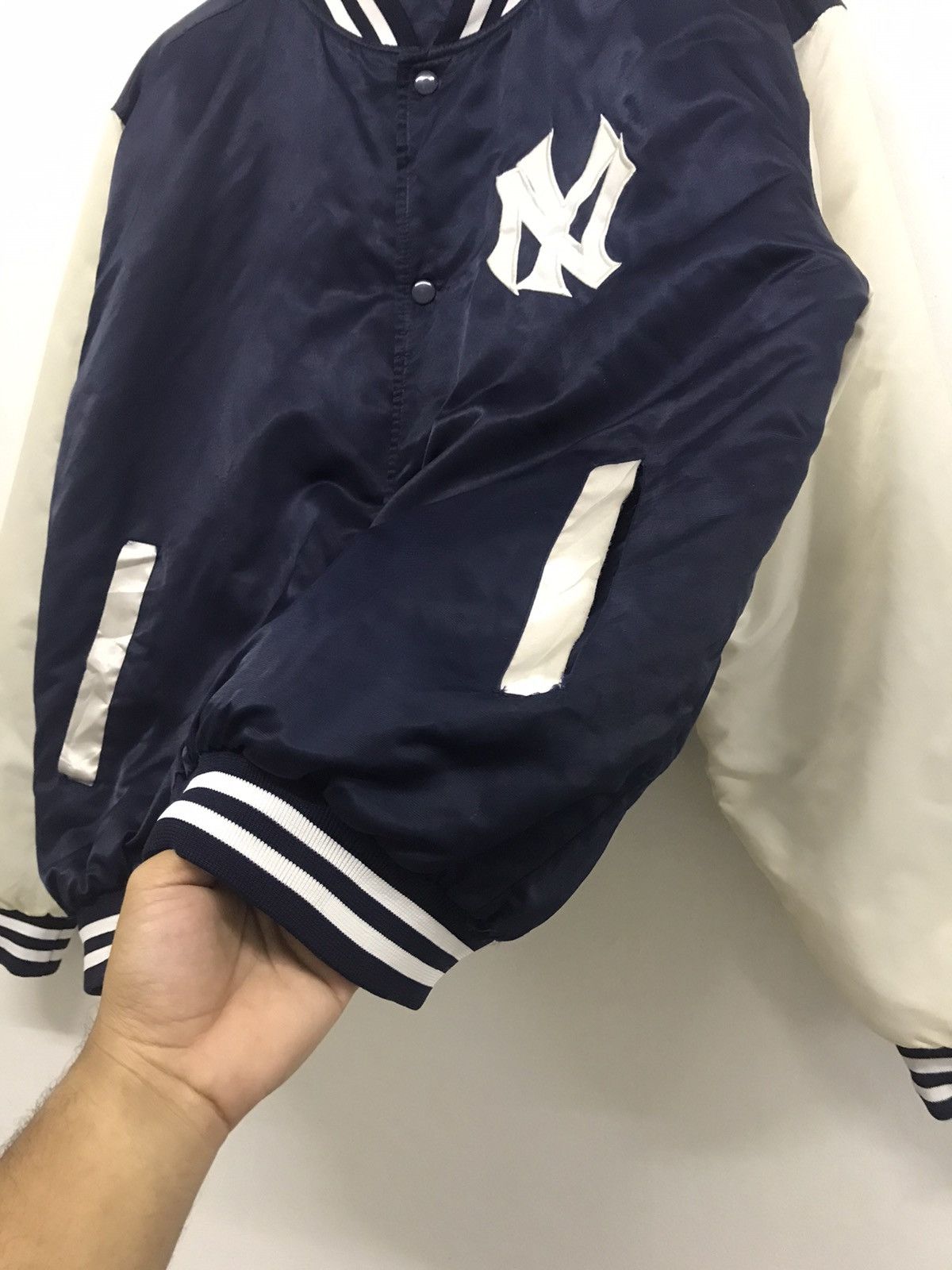 New York Yankees Vintage MLB Yankees vs Dodgers Varsity Jacket Size US L / EU 52-54 / 3 - 6 Thumbnail