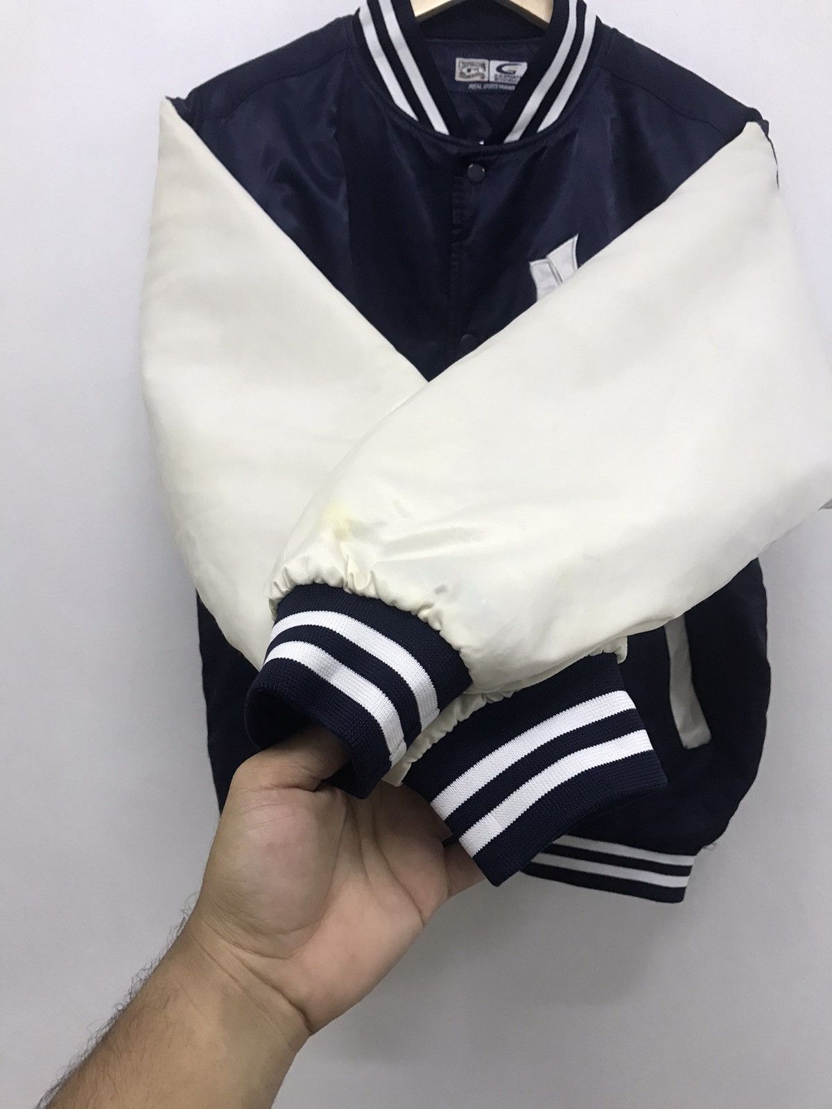 New York Yankees Vintage MLB Yankees vs Dodgers Varsity Jacket Size US L / EU 52-54 / 3 - 7 Thumbnail