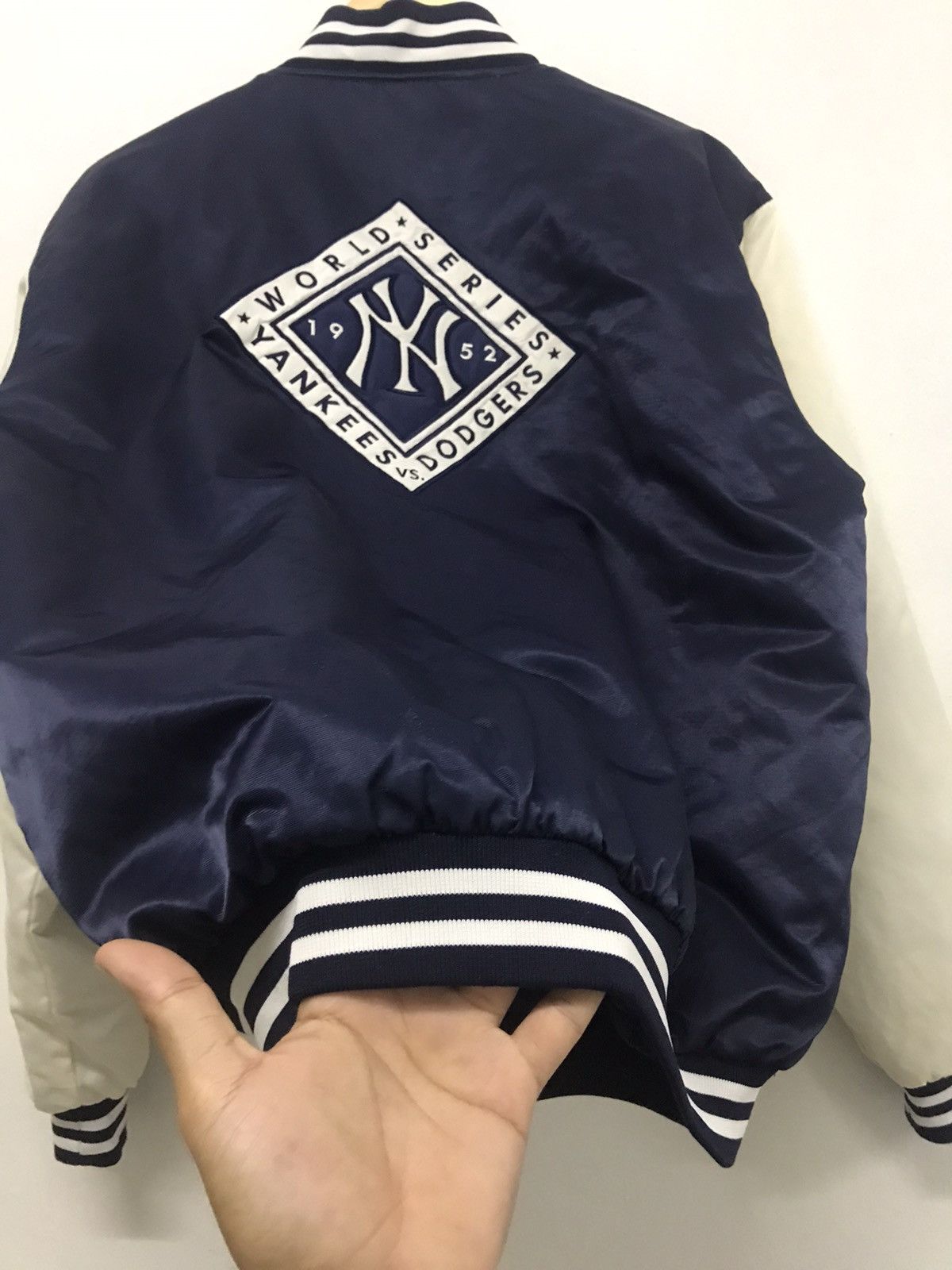New York Yankees Vintage MLB Yankees vs Dodgers Varsity Jacket Size US L / EU 52-54 / 3 - 15 Thumbnail