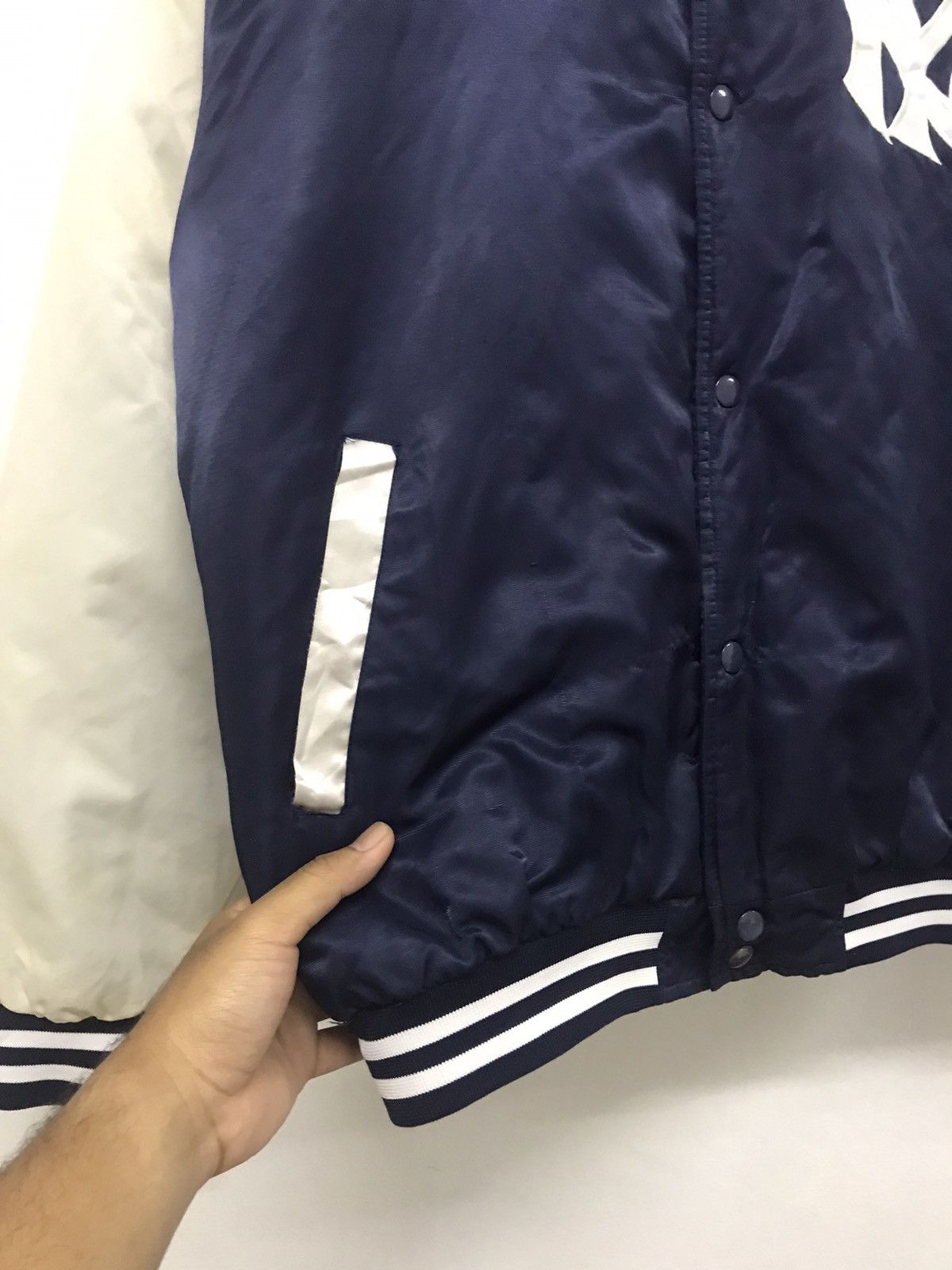 New York Yankees Vintage MLB Yankees vs Dodgers Varsity Jacket Size US L / EU 52-54 / 3 - 5 Thumbnail