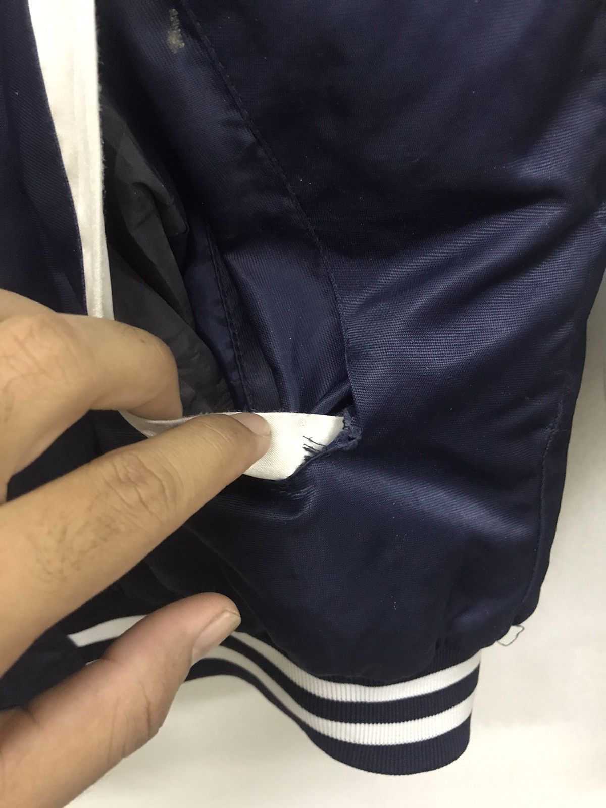 New York Yankees Vintage MLB Yankees vs Dodgers Varsity Jacket Size US L / EU 52-54 / 3 - 19 Thumbnail