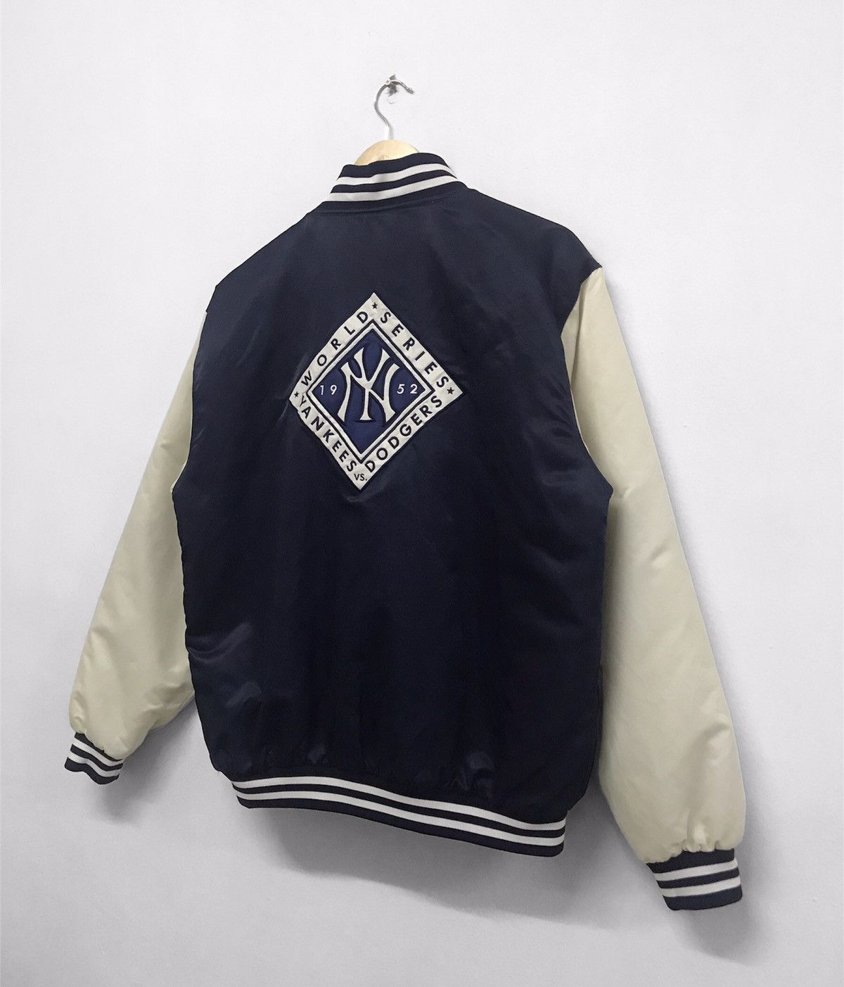 New York Yankees Vintage MLB Yankees vs Dodgers Varsity Jacket Size US L / EU 52-54 / 3 - 1 Thumbnail