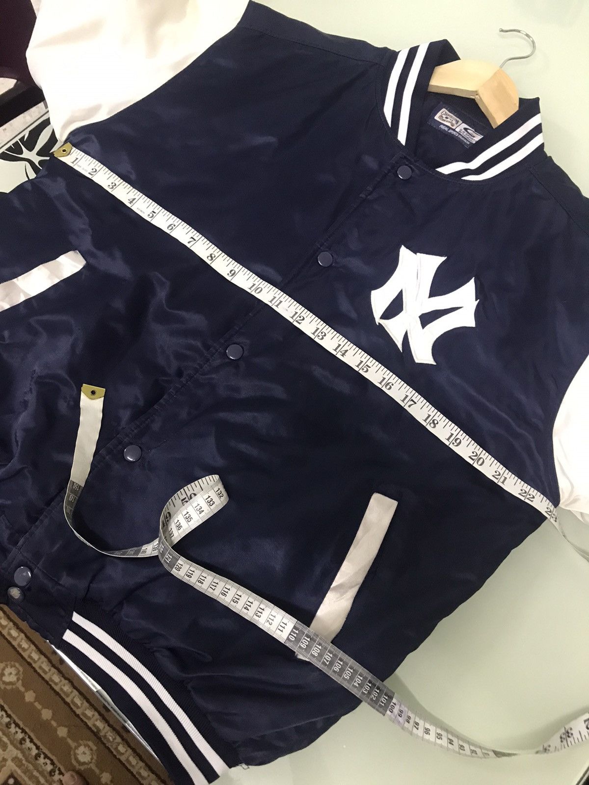 New York Yankees Vintage MLB Yankees vs Dodgers Varsity Jacket Size US L / EU 52-54 / 3 - 20 Thumbnail