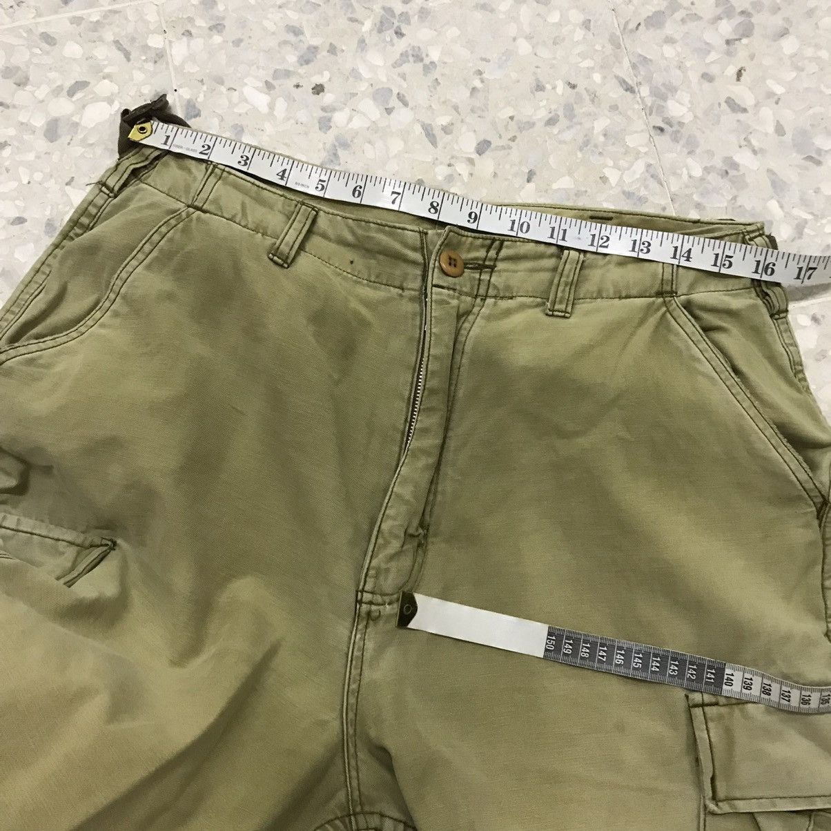 Vintage Vintage Unknown Military Loose Cut Cargo Pants Size US 32 / EU 48 - 21 Thumbnail