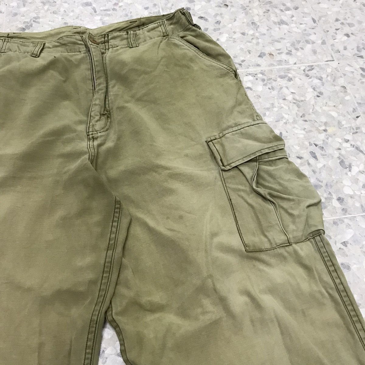 Vintage Vintage Unknown Military Loose Cut Cargo Pants Size US 32 / EU 48 - 7 Thumbnail