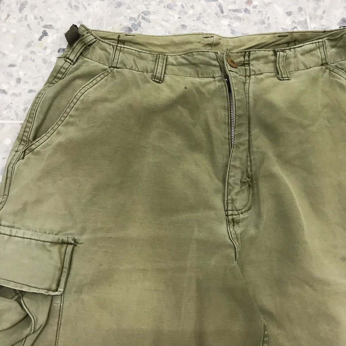 Vintage Vintage Unknown Military Loose Cut Cargo Pants Size US 32 / EU 48 - 5 Thumbnail