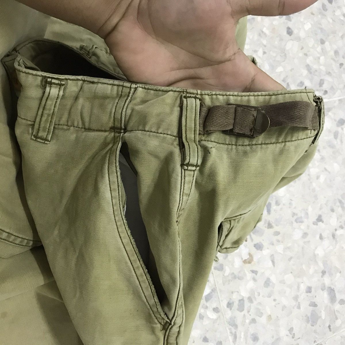 Vintage Vintage Unknown Military Loose Cut Cargo Pants Size US 32 / EU 48 - 9 Thumbnail